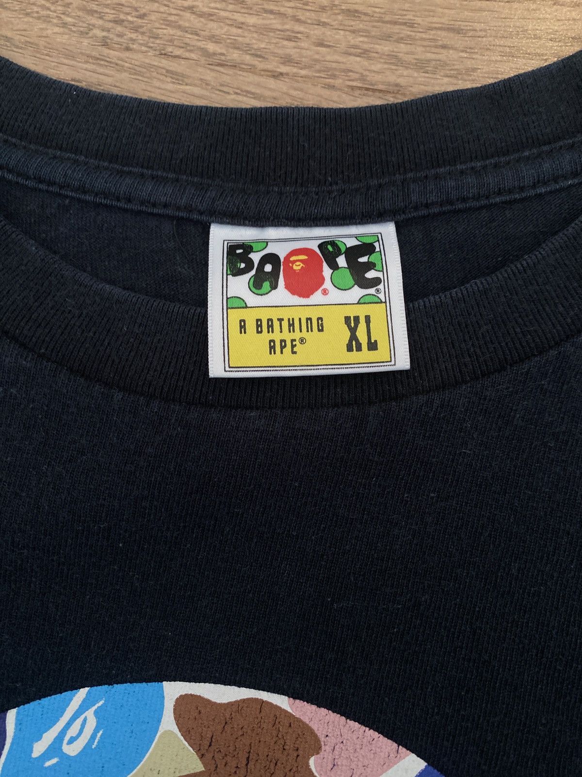 Bape Bape Multi Camo Big Baby Milo Tee Size US M / EU 48-50 / 2 - 4 Thumbnail