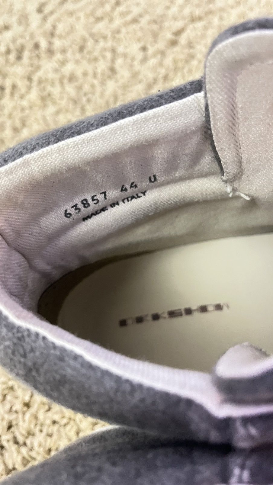 Rick Owens Drkshdw Rick owens drkshdw high top vans Size US 11 / EU 44 - 7 Thumbnail