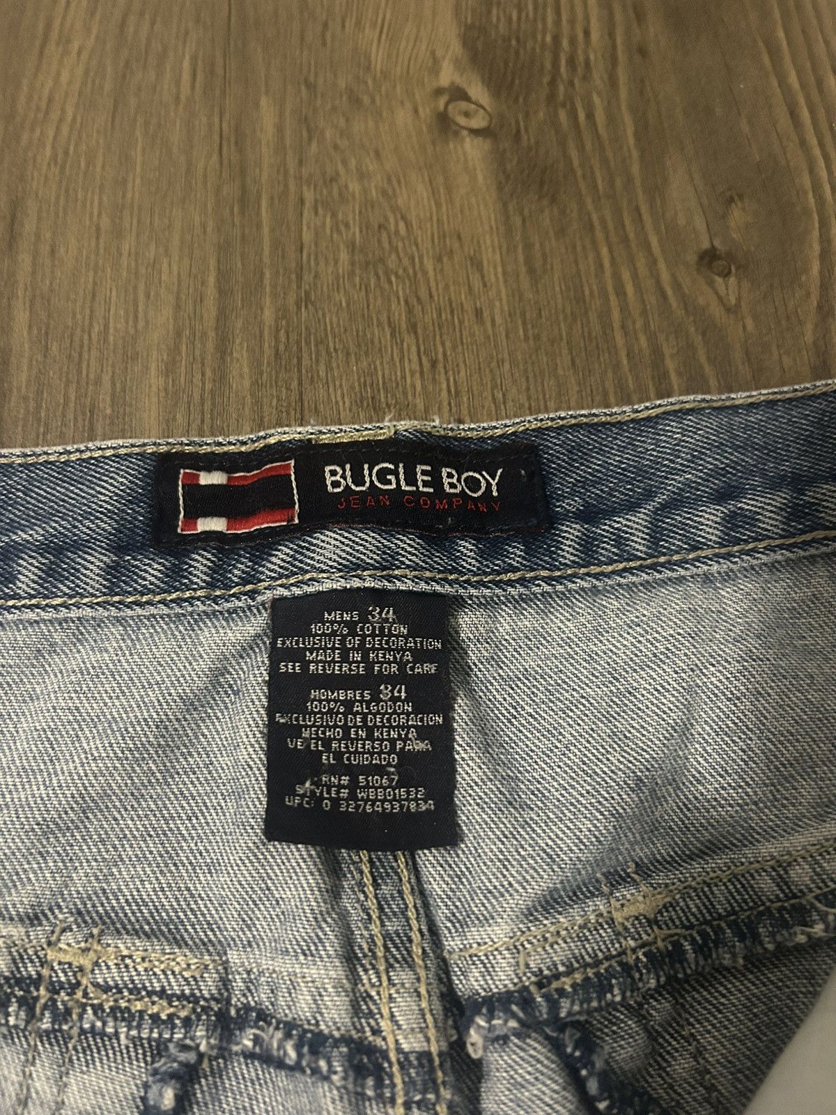 Bugle Boy Embroidered Bugle Boy Baggy Jorts Size US 34 / EU 50 - 8 Thumbnail