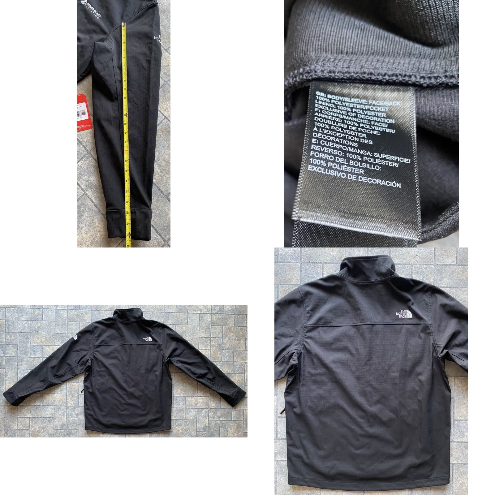 The North Face The North Face Castle Rock Jacket Black Men’s Large Embroidery NWT Size US L / EU 52-54 / 3 - 9 Thumbnail