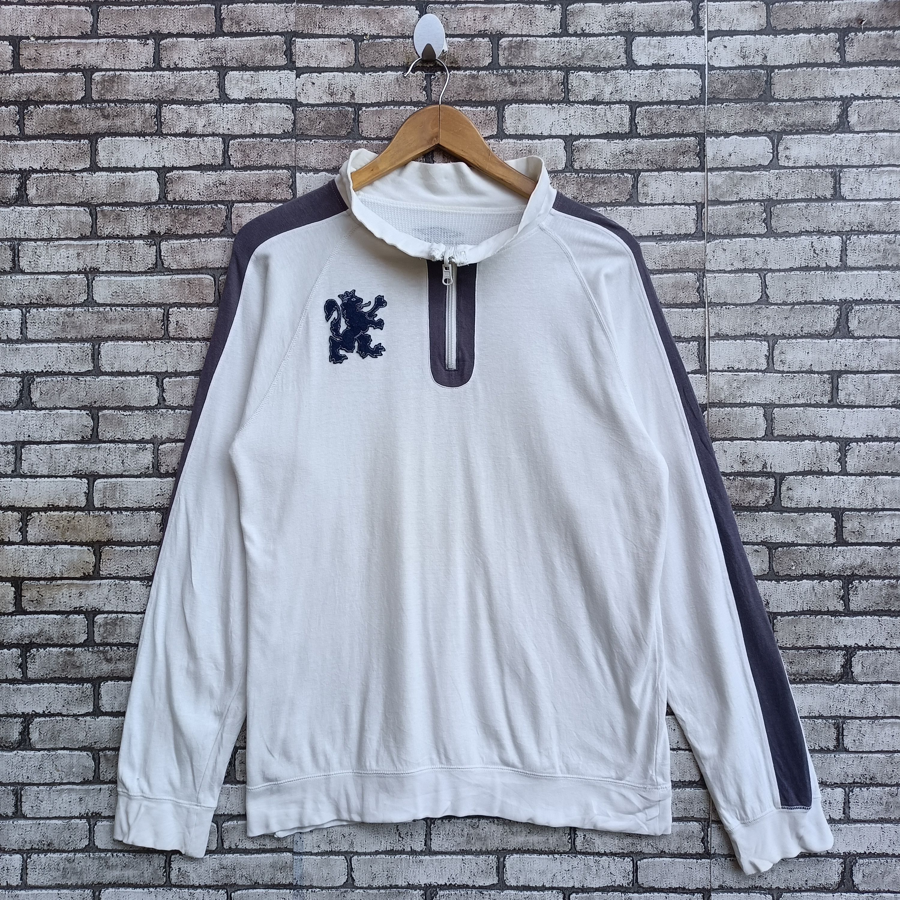 Umbro × Vintage Vintage Umbro England Team Sweatshirt Halfzipper Size US M / EU 48-50 / 2 - 1 Thumbnail