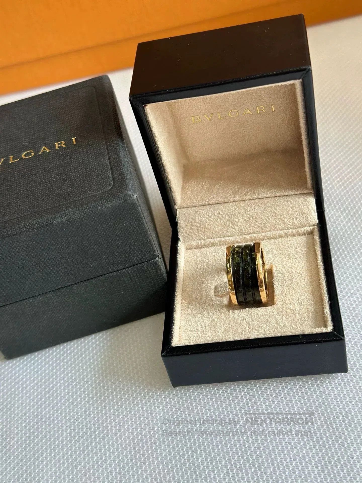 Bvlgari BVLGARI Marble Ring Size 53. Size ONE SIZE - 3 Thumbnail