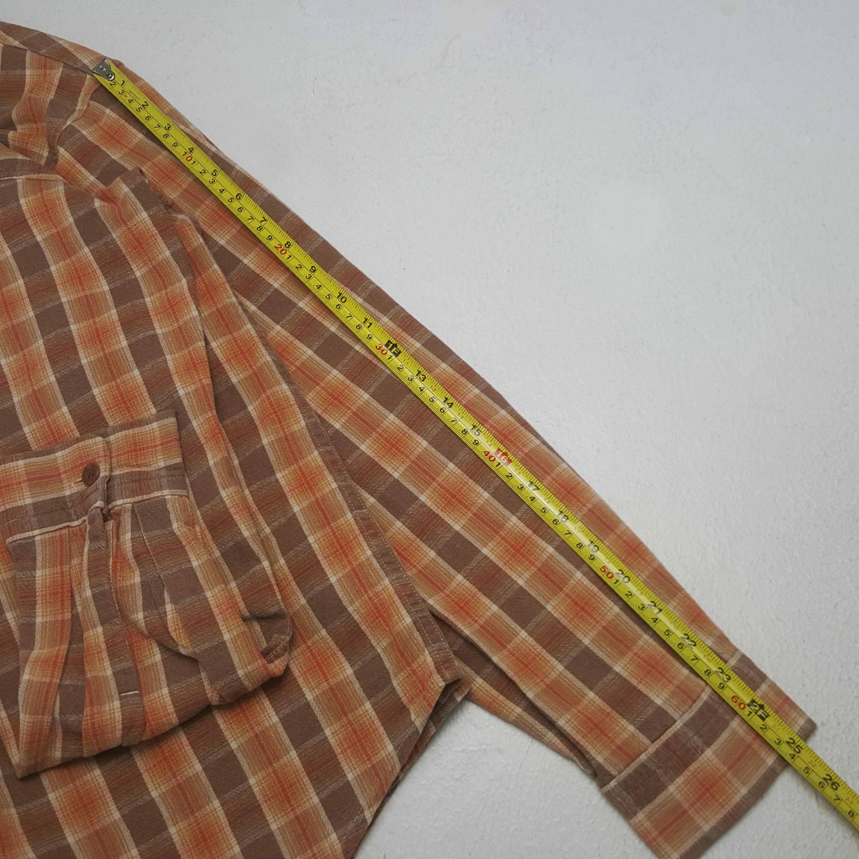 Sugar Cane Vintage Sugar Cane Japanese Flannel Shirt Button Up C294N42 Size US L / EU 52-54 / 3 - 6 Thumbnail