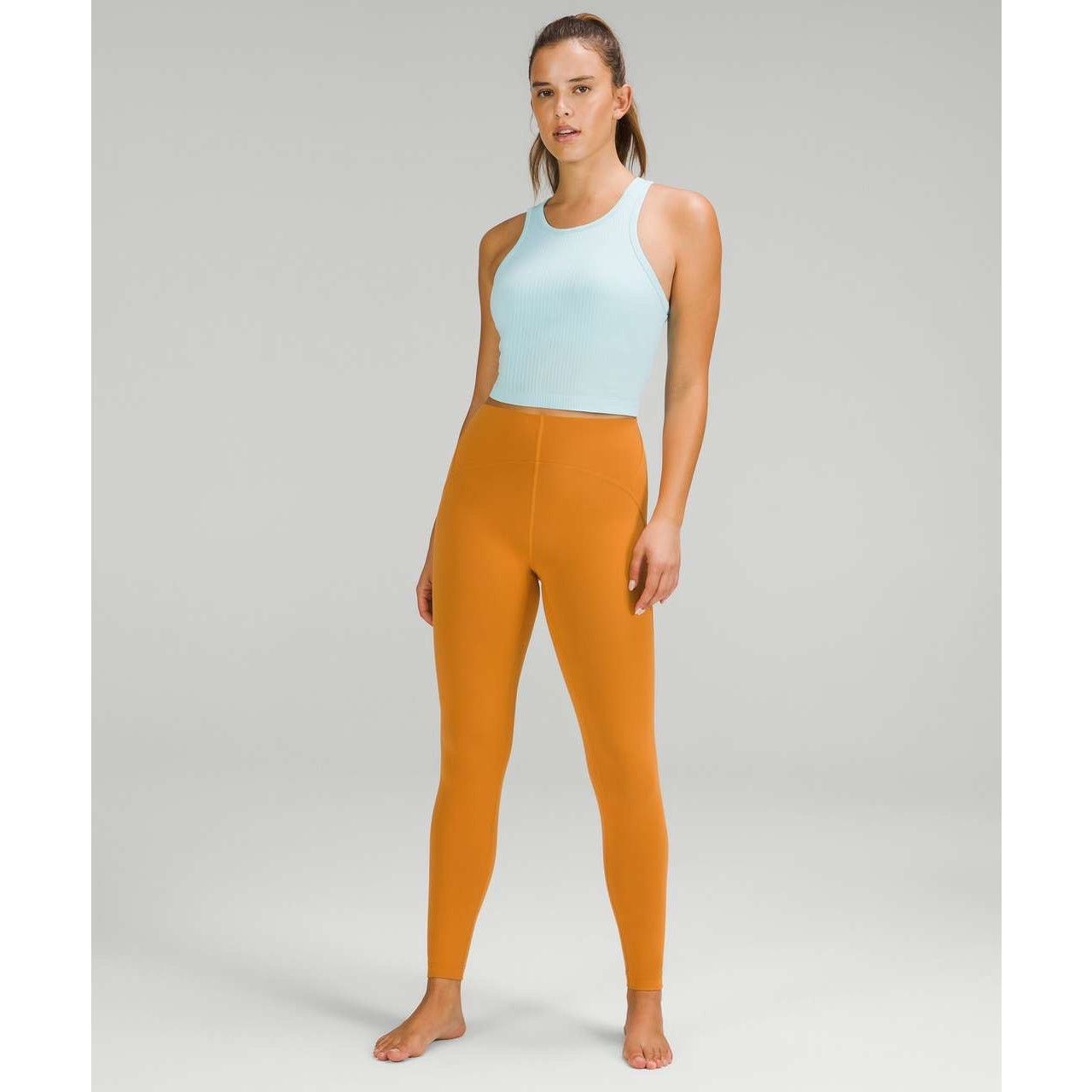 Lululemon Lululemon InStill High-Rise Tight 28" Autumn Orange Leggings Size 26" / US 2 / IT 38 - 10 Thumbnail