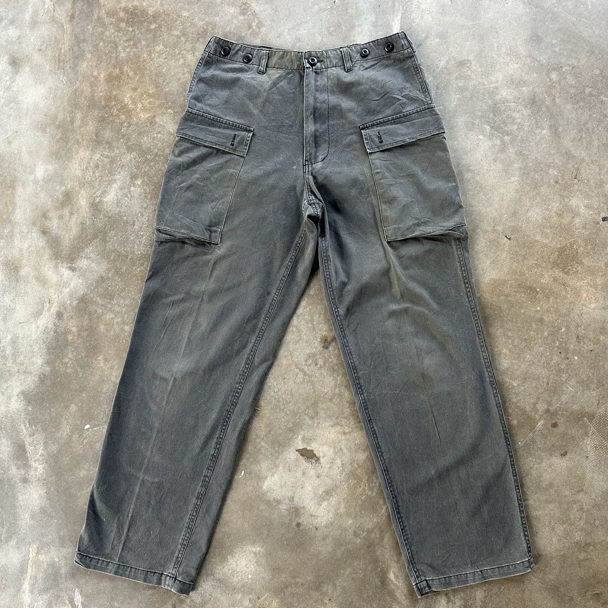 Japanese Brand Vintage Barrel Roll Tactical Monkey Cargo Pants Size US 31 - 6 Thumbnail