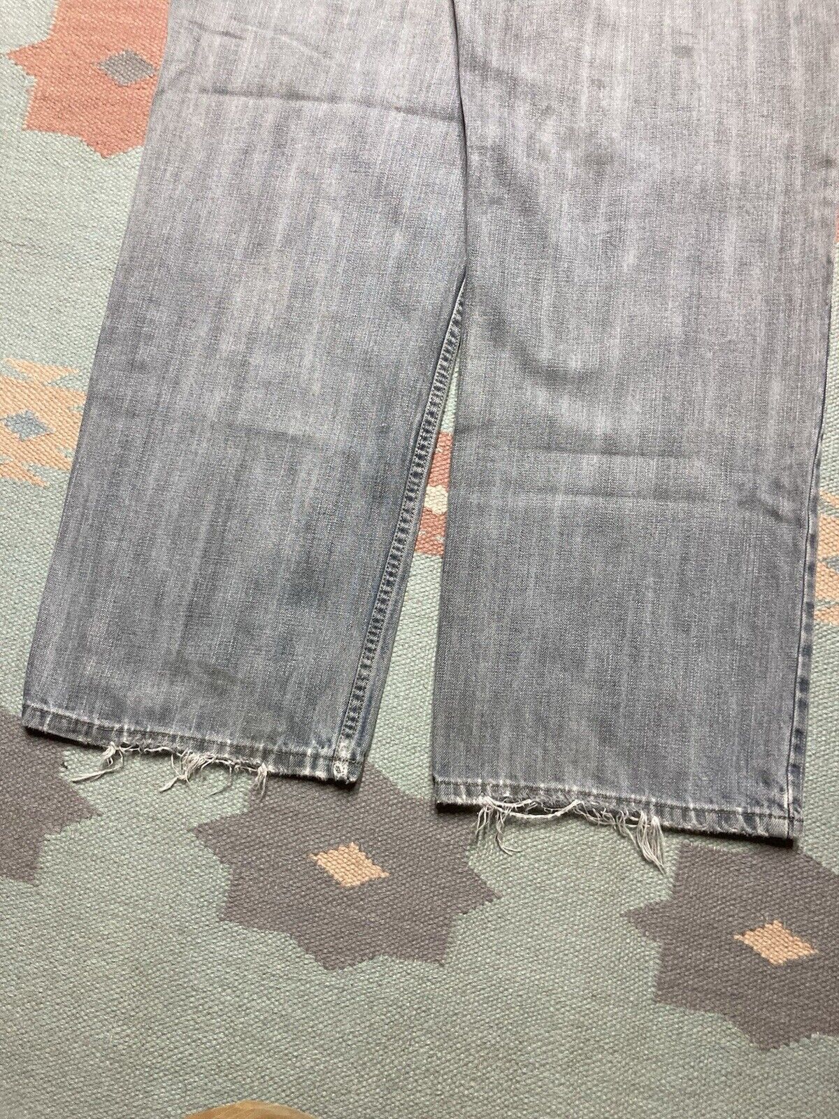 Pepe Jeans × Vintage y2k baggy jeans Pepe faded distressed grunge skater 36x29 Size US 36 / EU 52 - 2 Thumbnail