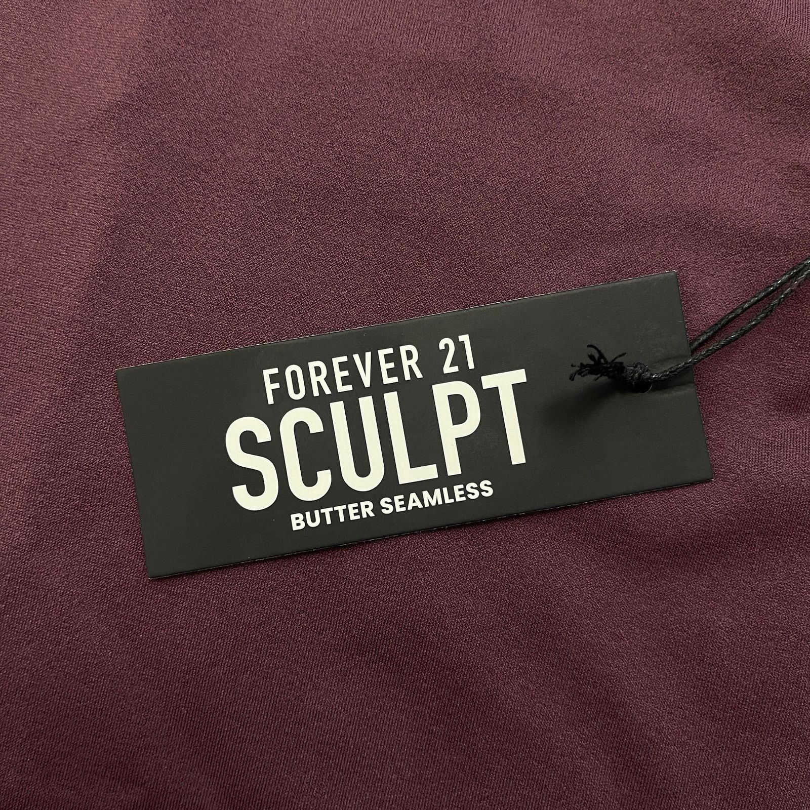 Forever 21 Forever 21 Sculpt Butter Seamless Thong Bodysuit Merlot NWT Size S / US 4 / IT 40 - 18 Thumbnail