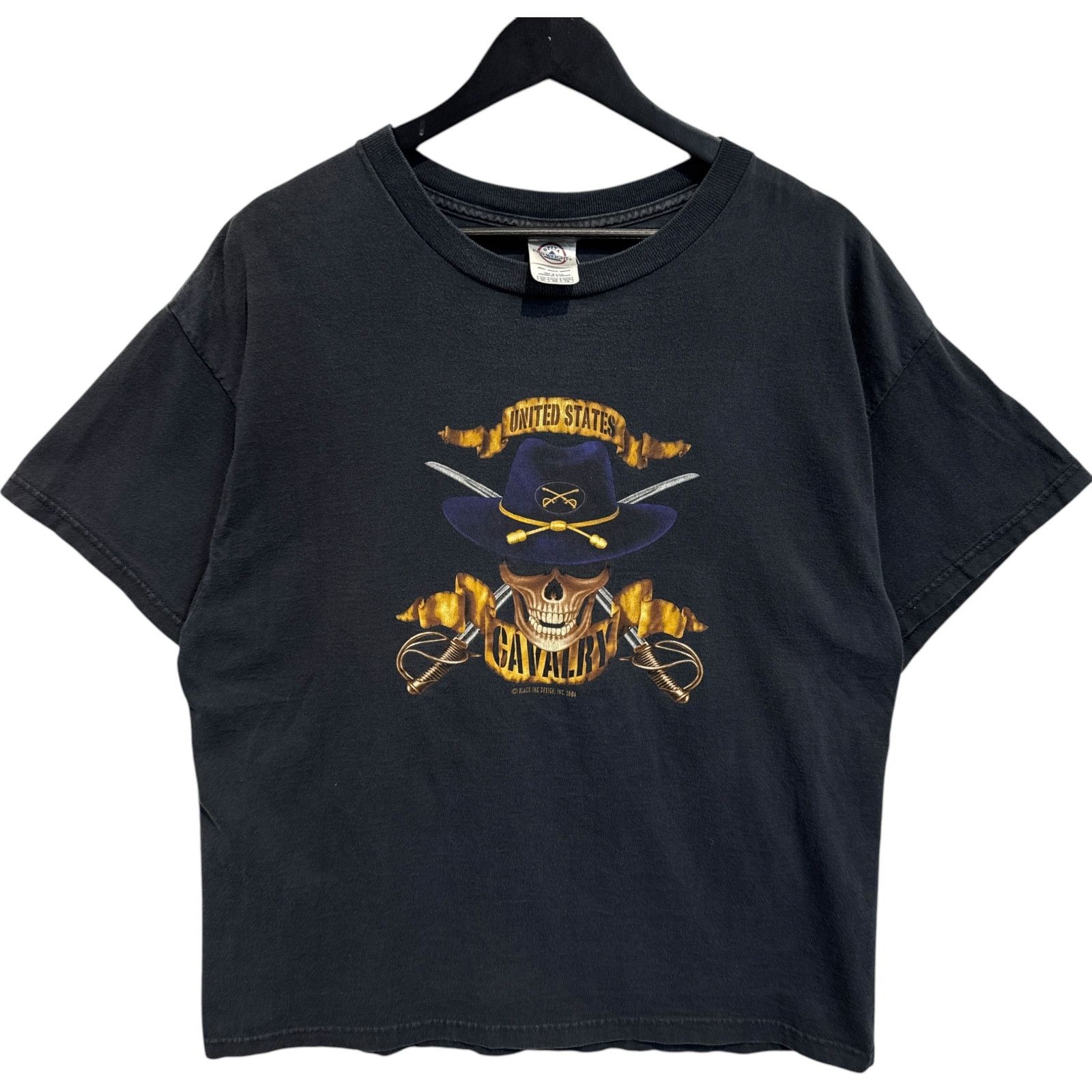 Delta Vintage United States Cavalry Skull Tee XL Size US XL / EU 56 / 4 - 1 Thumbnail