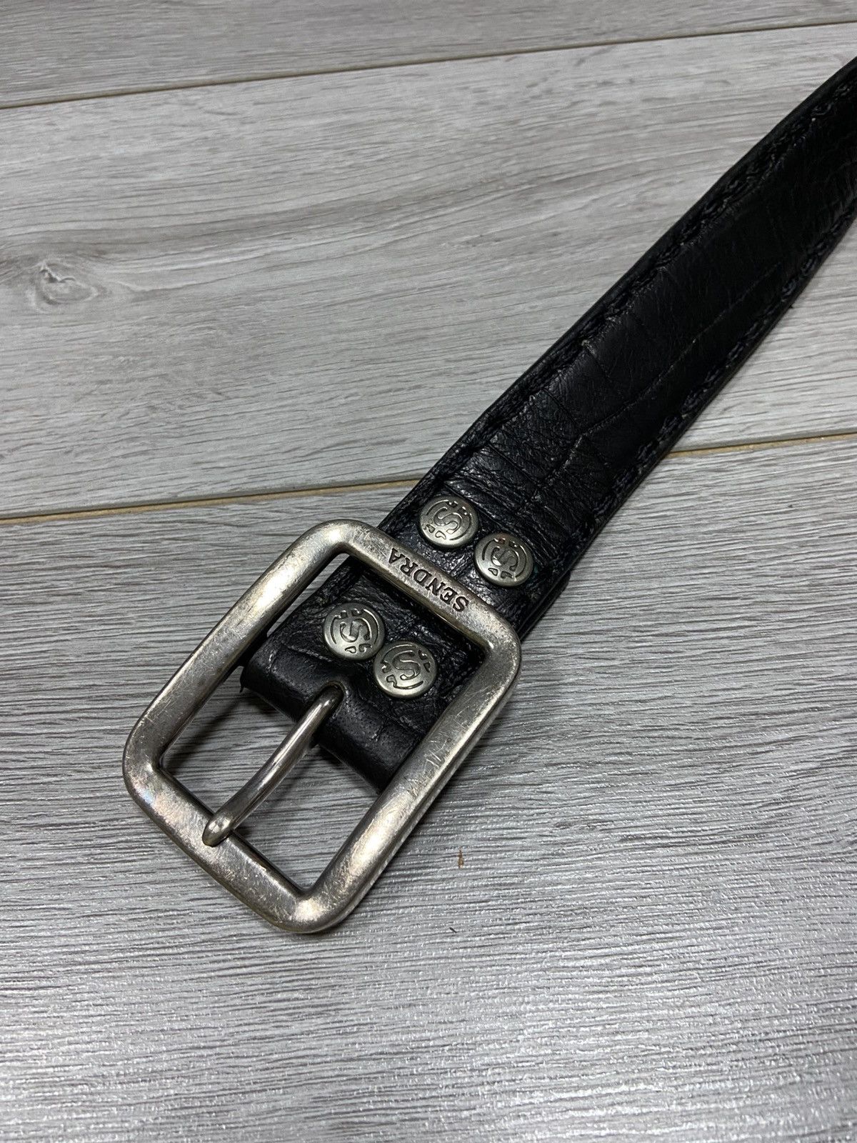 Sendra Sendra vintage Spain stitched leather belt western Size ONE SIZE - 2 Thumbnail