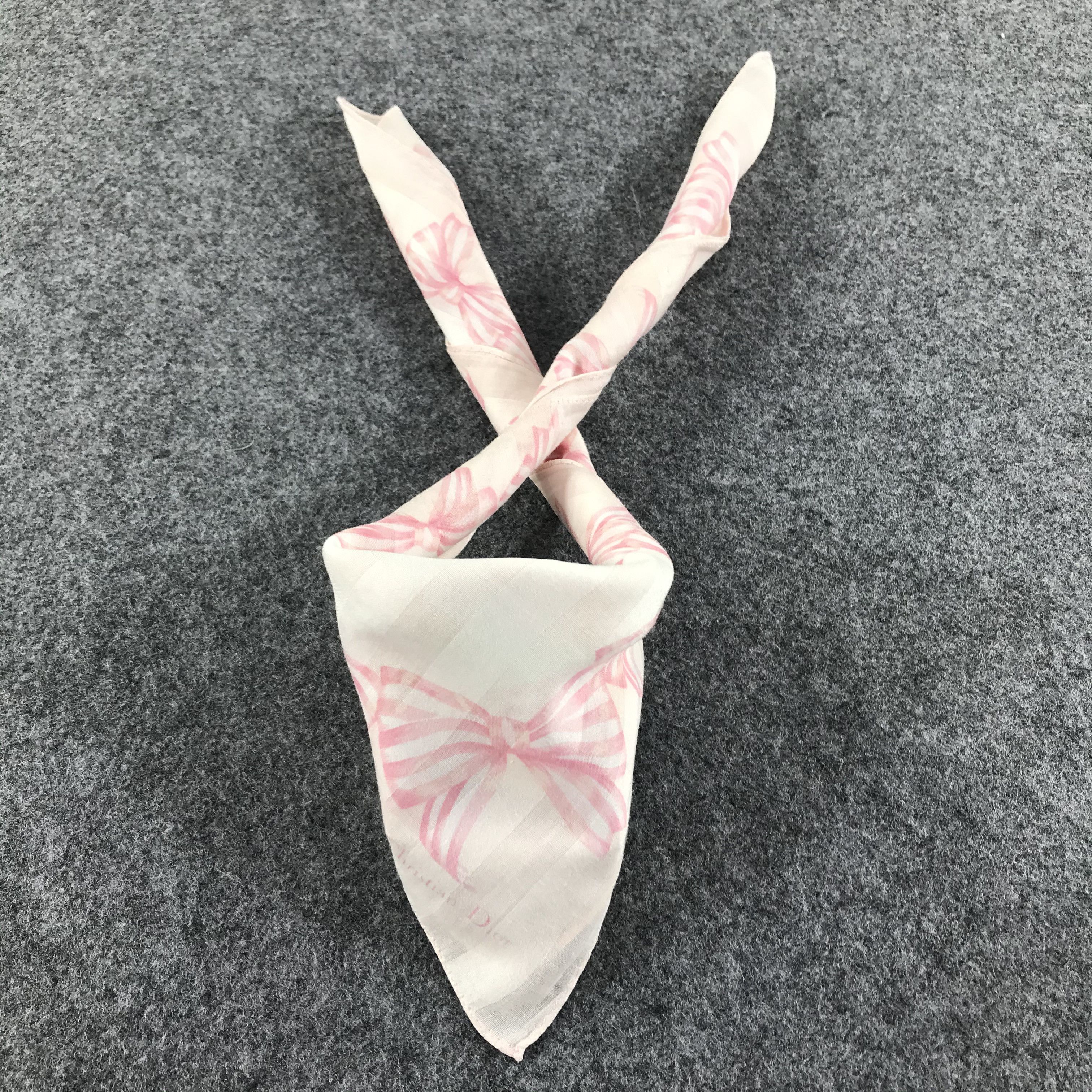 Christian Dior Monsieur Christian Dior Handkerchief Neckerchief Bandana H359 Size ONE SIZE - 2 Thumbnail