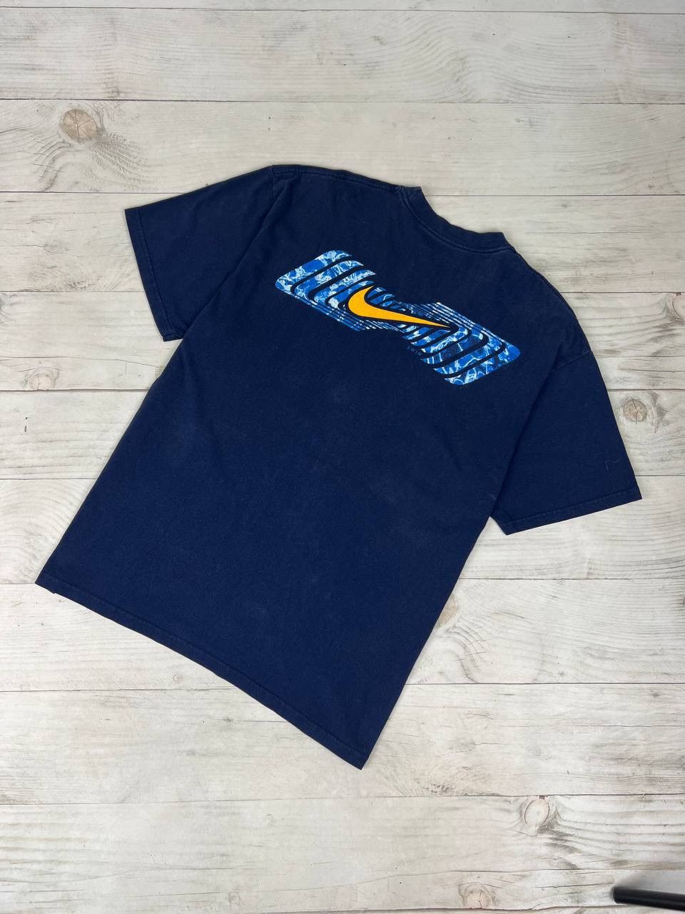 Nike Vintage Nike Swim T Shirt Big Logo Size US M / EU 48-50 / 2 - 1 Thumbnail