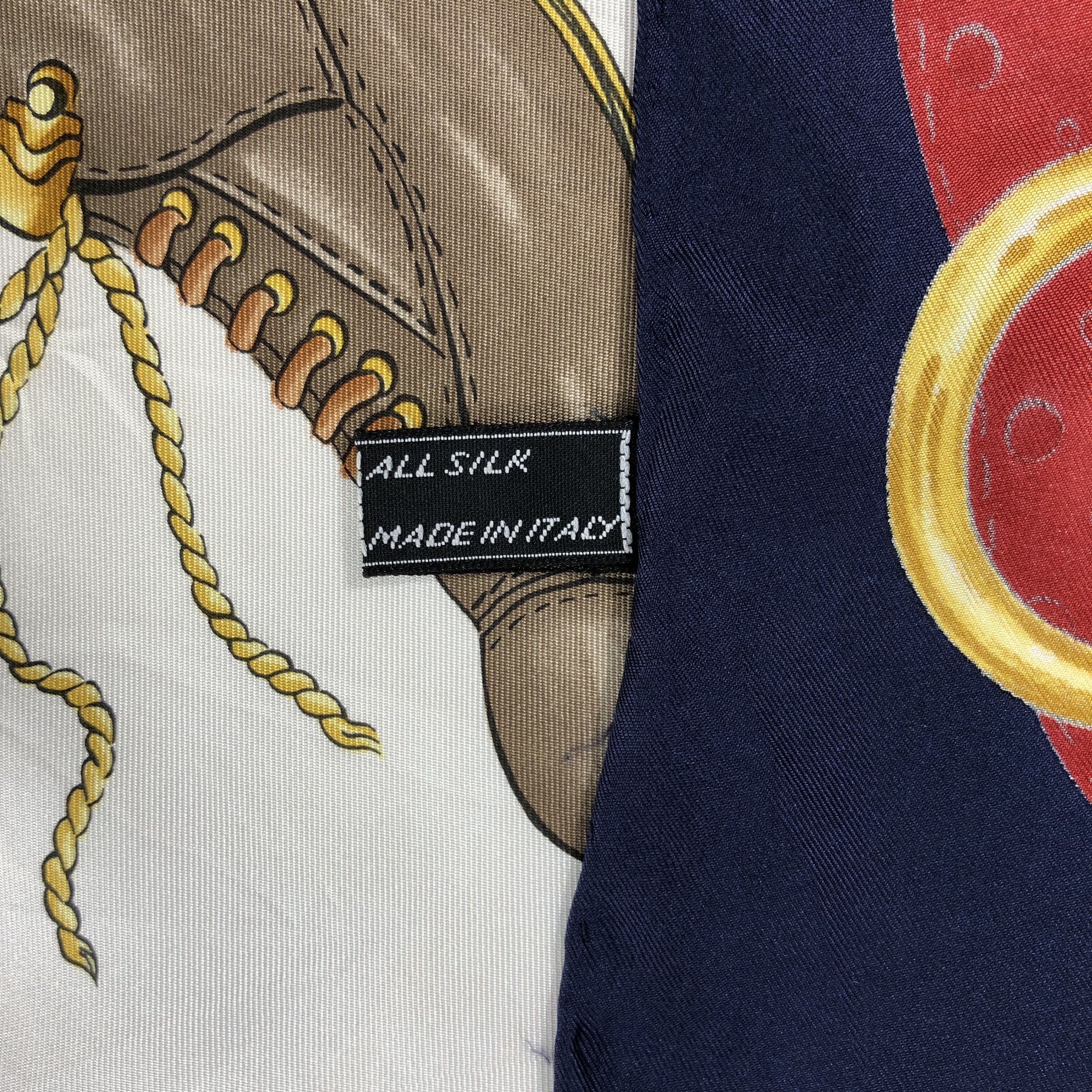 Vintage Vintage Bally Silk Scarf Size ONE SIZE - 6 Thumbnail