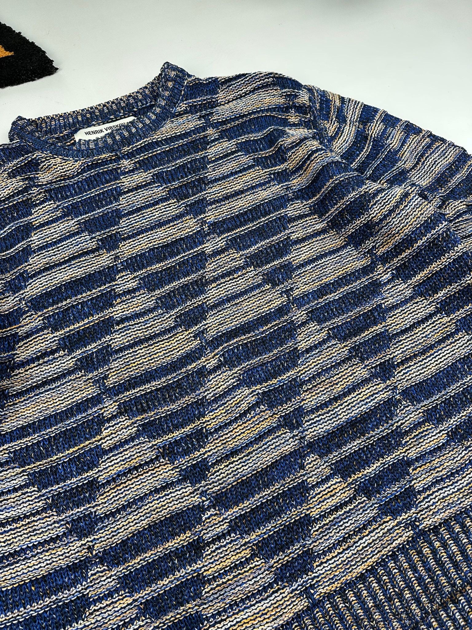 Henrik Vibskov Henrik Vibskov Runway AW 2014 3D knit sweater Coogi style Size US S / EU 44-46 / 1 - 7 Thumbnail