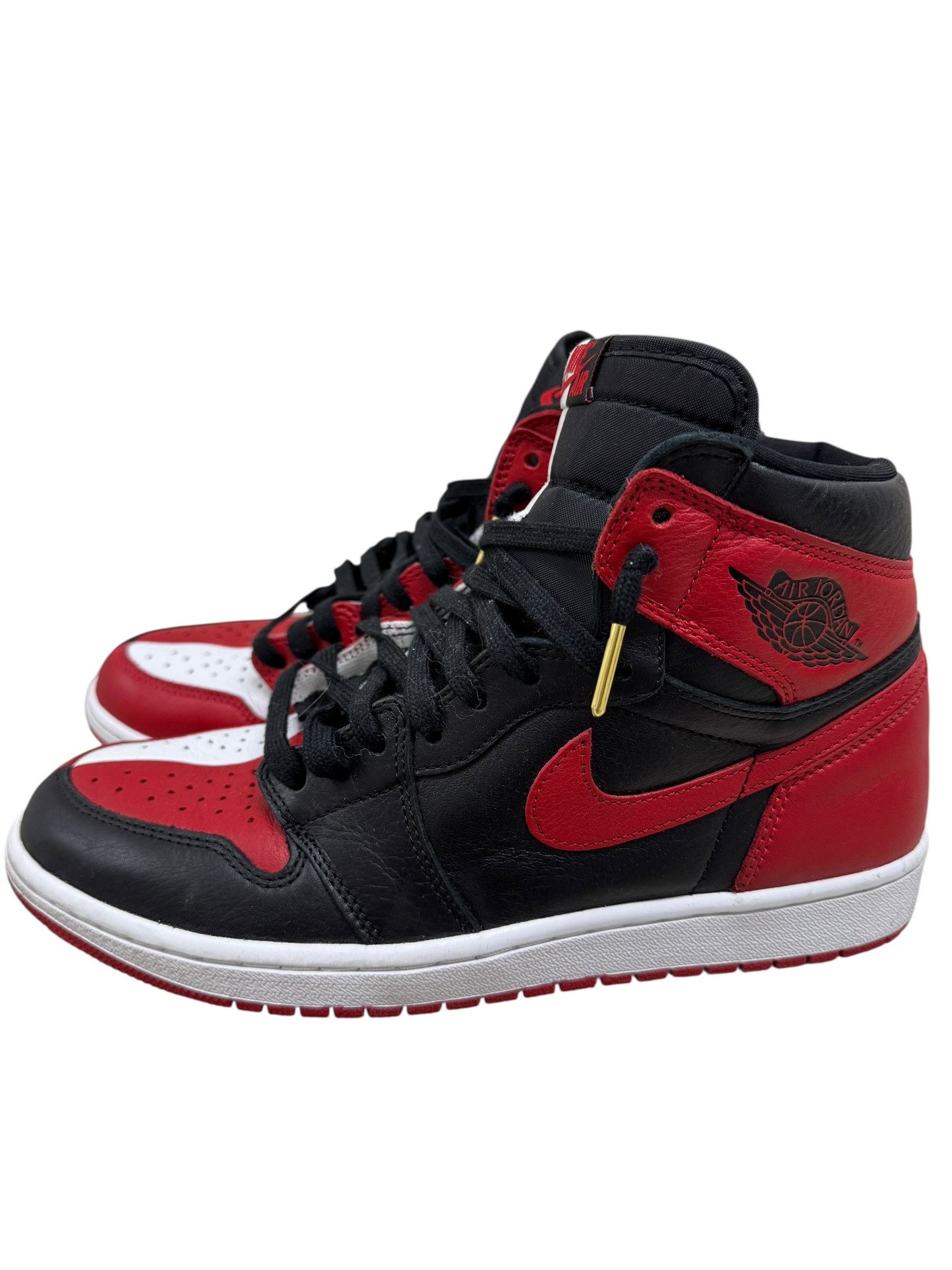 Jordan Brand Air Jordan 1 Retro High OG Red Homage To Home Numbered F&F Size US 10 / EU 43 - 3 Thumbnail