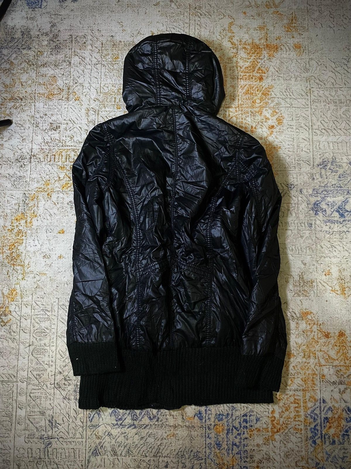 Japanese Brand 2000s HEAVEN AND EARTH GOTHIC PUNK MULTI POCKET FUR JACKET Size US M / EU 48-50 / 2 - 6 Thumbnail