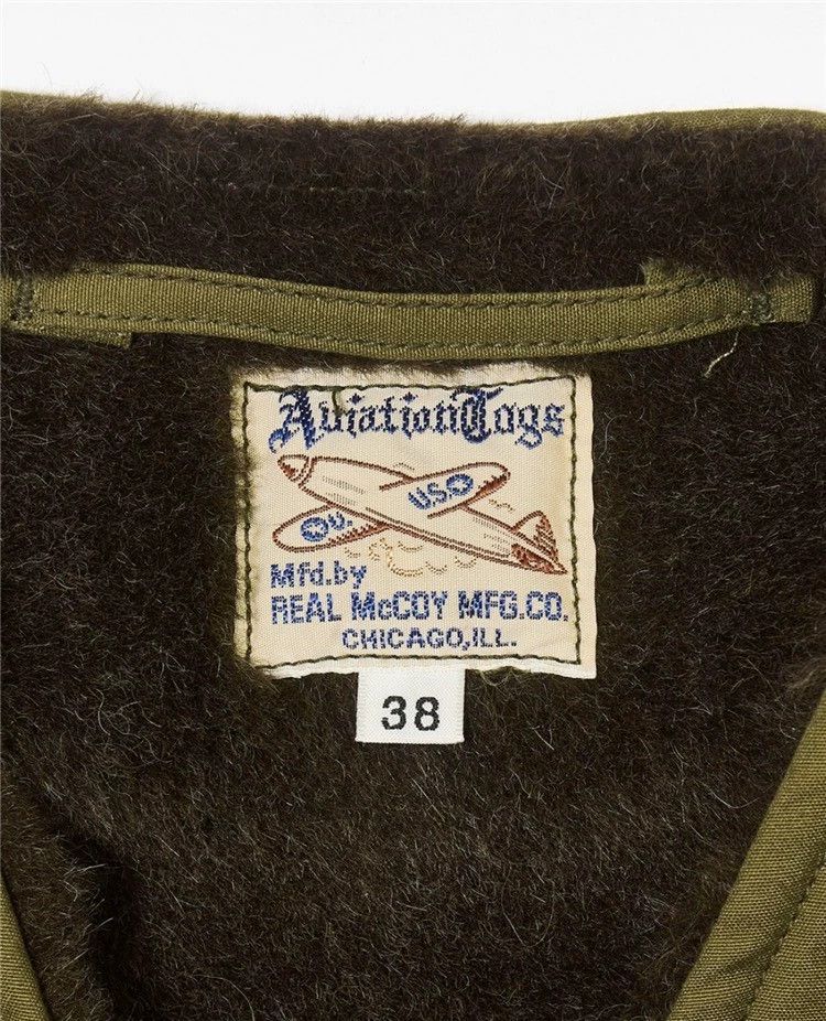 The Real McCoy's The Real McCoy Size 40ASHTABULA Navy Embroidered Alpaca Woo Size US M / EU 48-50 / 2 - 6 Thumbnail