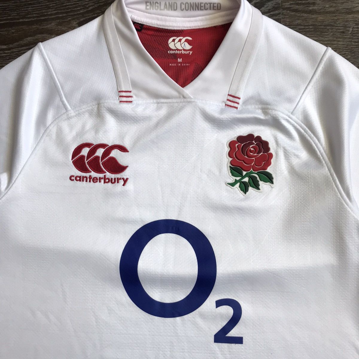 Vintage Vintage O2 England Jersey T shirt Size M Size US M / EU 48-50 / 2 - 3 Thumbnail