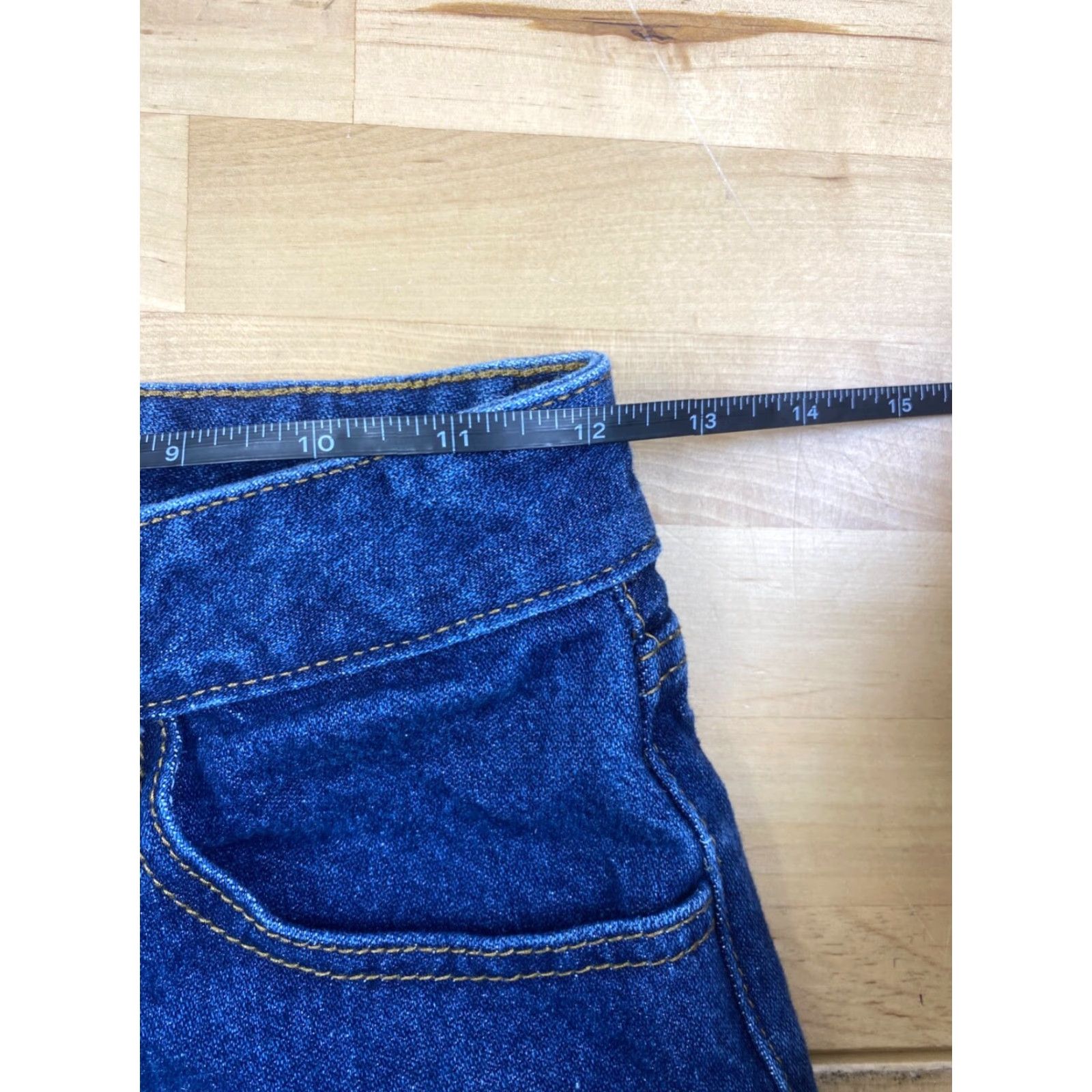 Other VINTAGE J Galt Jeans Womens S Blue Denim Button Fly Straight Size 28" / US 6 / IT 42 - 5 Thumbnail