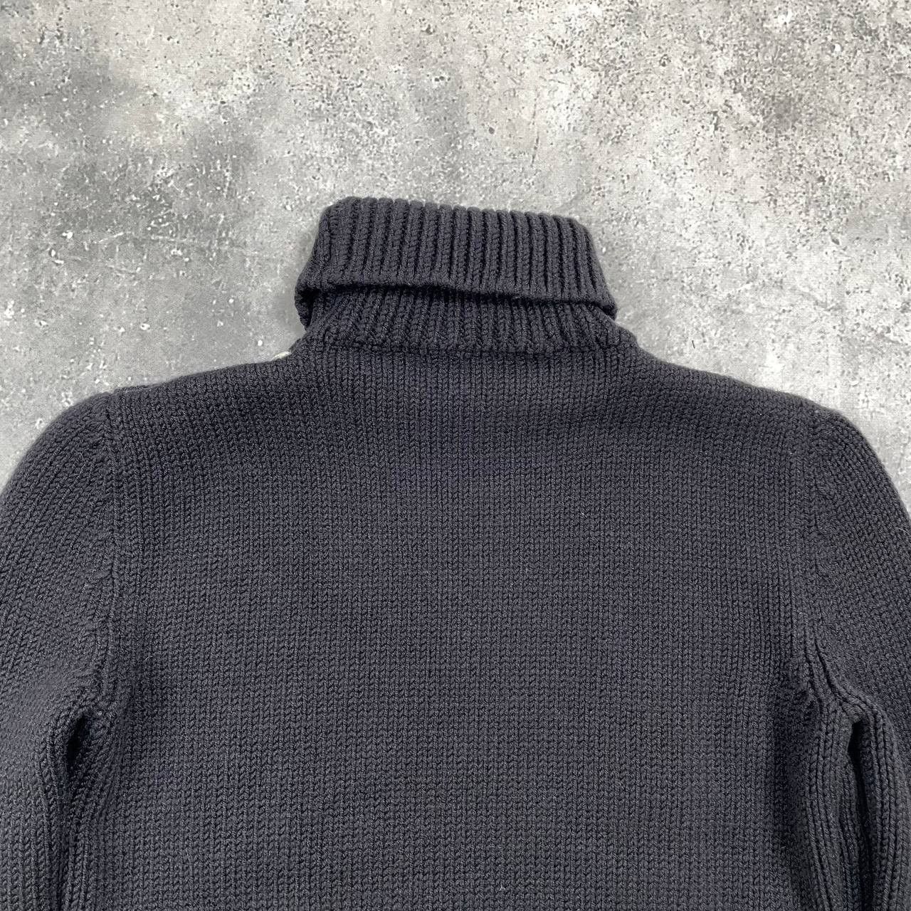 Celine Celine Turtleneck Contrast Cable Knitted Sweater Women’s Size S / US 4 / IT 40 - 22 Thumbnail