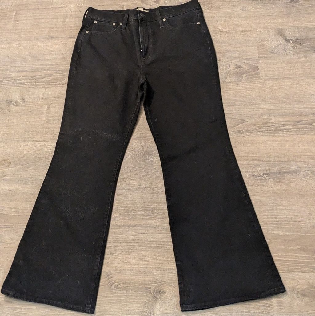 Madewell Madewell black the perfect vintage flare jeans size 32 Size 32" / US 10 / IT 46 - 2 Thumbnail