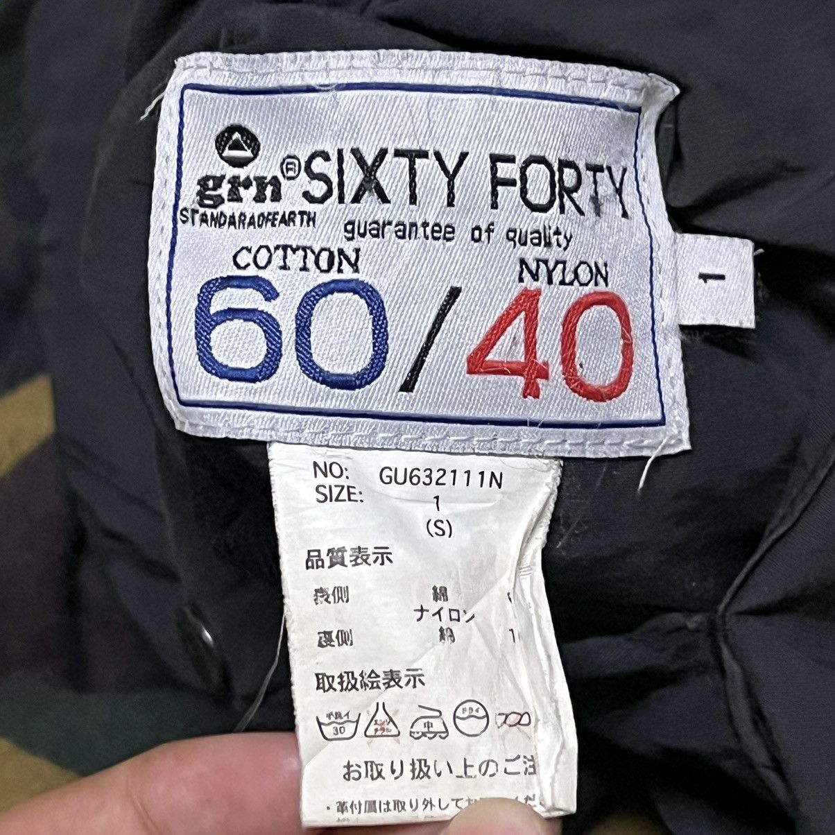 Japanese Brand Sixty Forty Camo Reversible Jacket Size US S / EU 44-46 / 1 - 15 Thumbnail
