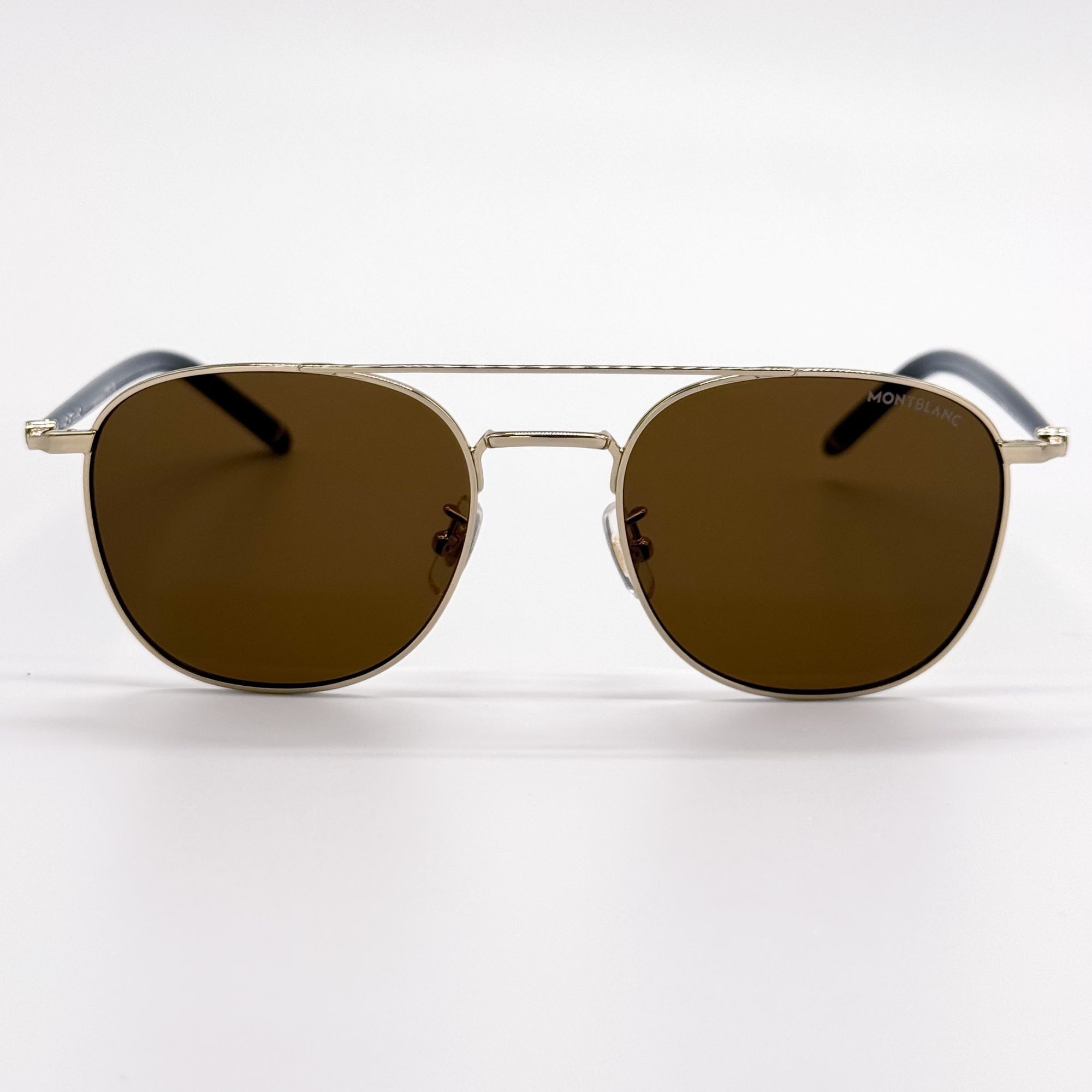 Montblanc NEW MONTBLANC SUNGLASSES MEN BLACK/BROWN MB0271S 004 EYEWEAR Size ONE SIZE - 3 Thumbnail