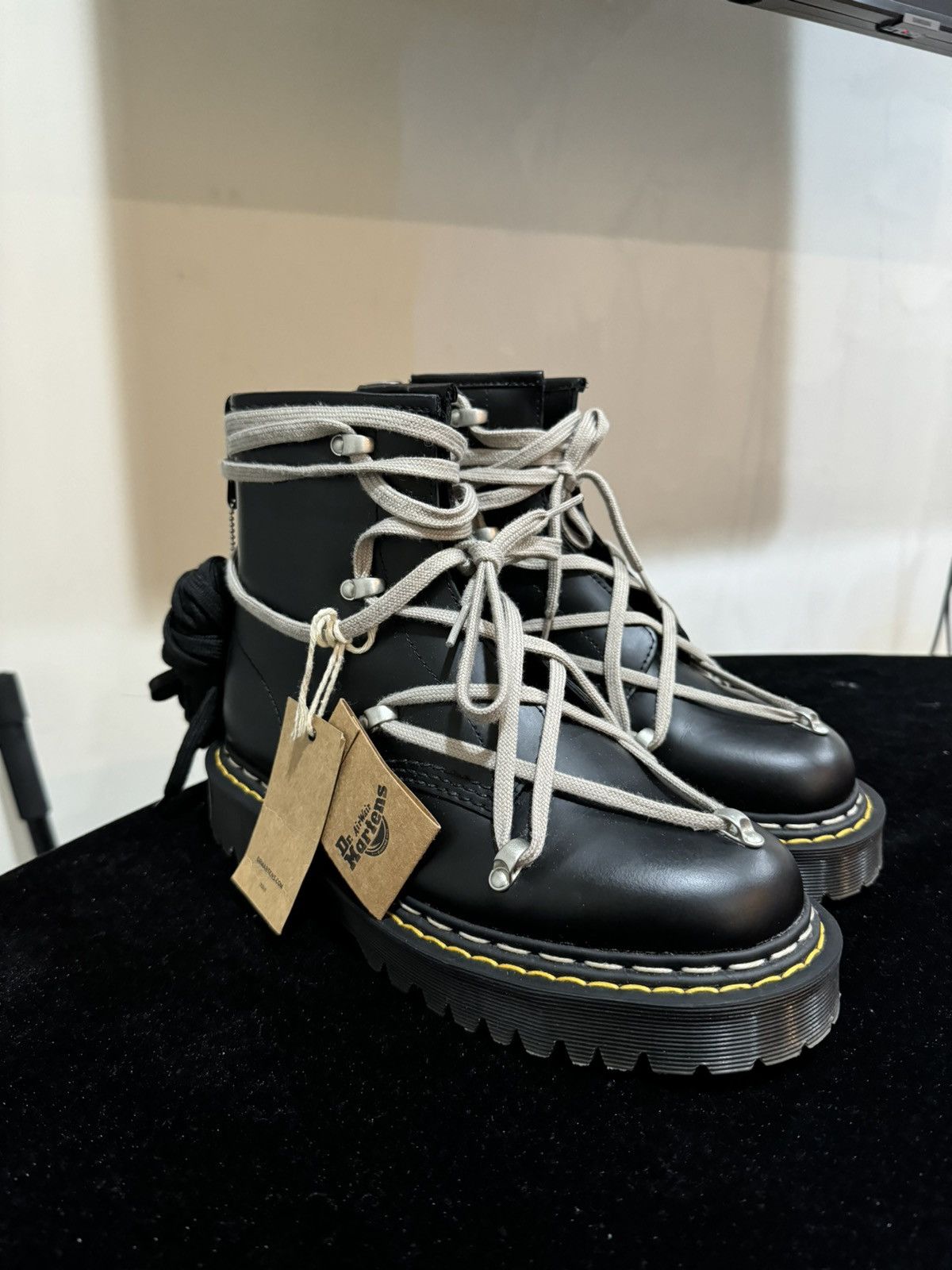 Rick Owens Rick Owens x Dr. Martens 1460 Lace Up Bex Boot | Grailed