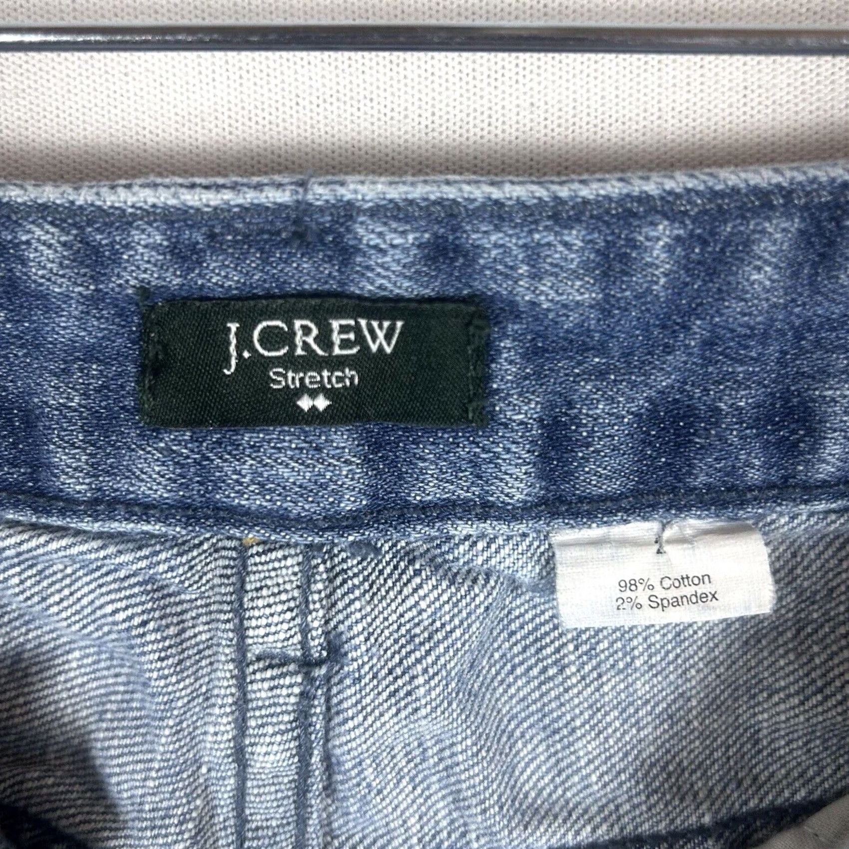 J.Crew J. Crew Stretch Jean Skirt Womens Size 2 Denim Blue Medium Wash Skirt Short Vintage No Size 26" / US 2 / IT 38 - 3 Thumbnail