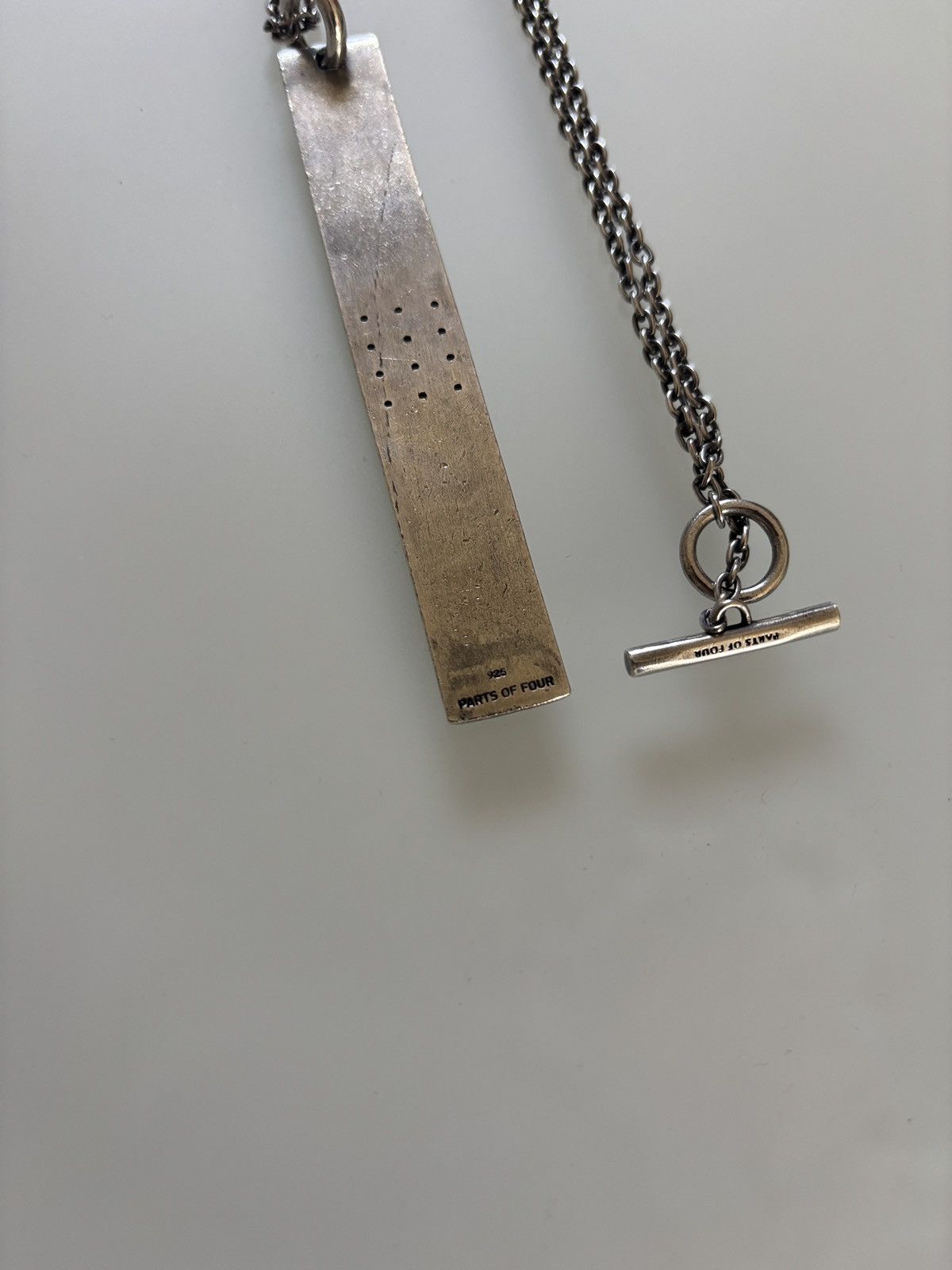 Parts Of Four Parts of Four Sterling Silver Perforated Pendant Necklace Size ONE SIZE - 3 Thumbnail