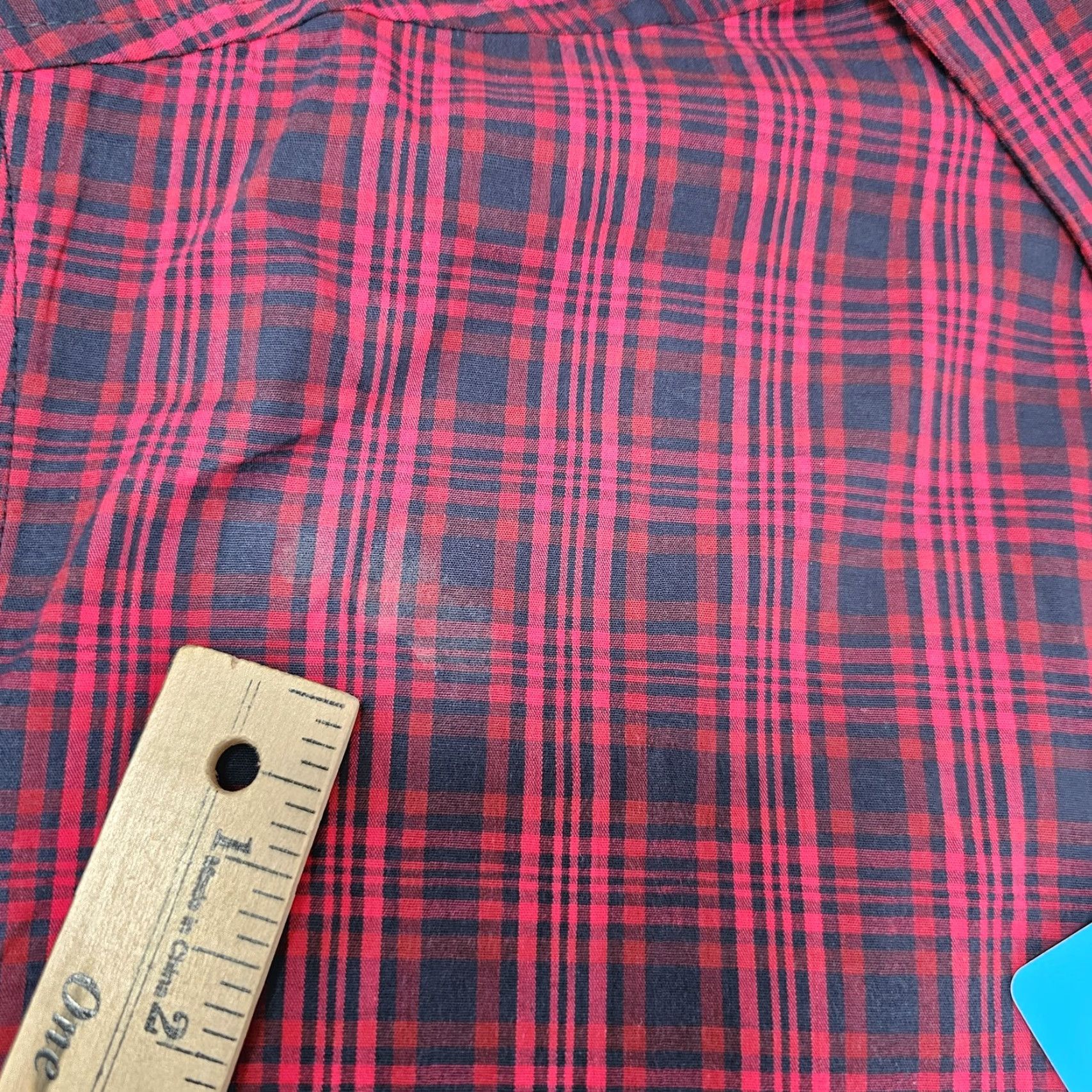 Vintage Columbia Rapid River Shirt Mens Large Red Navy Plaid Long Sleeve Button Front Size US L / EU 52-54 / 3 - 2 Thumbnail
