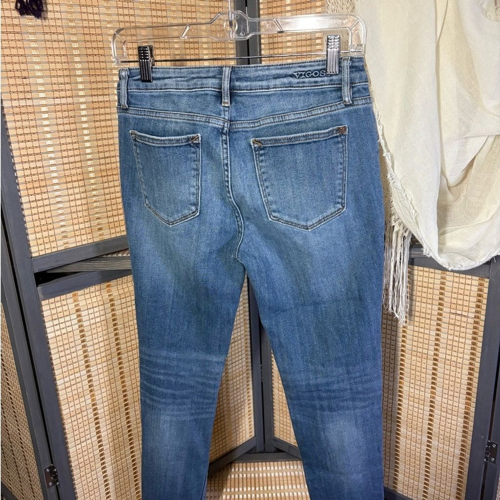 Other Vigoss Women's Blue Distressed Jeans Size 27" / US 4 / IT 40 - 6 Thumbnail