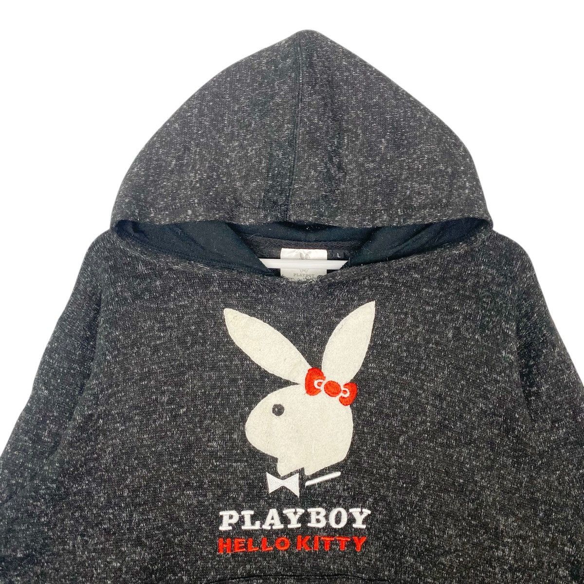 Other Vintage Playboy Hoodie Sweater Big Logo Gray Size M Size US M / EU 48-50 / 2 - 4 Thumbnail