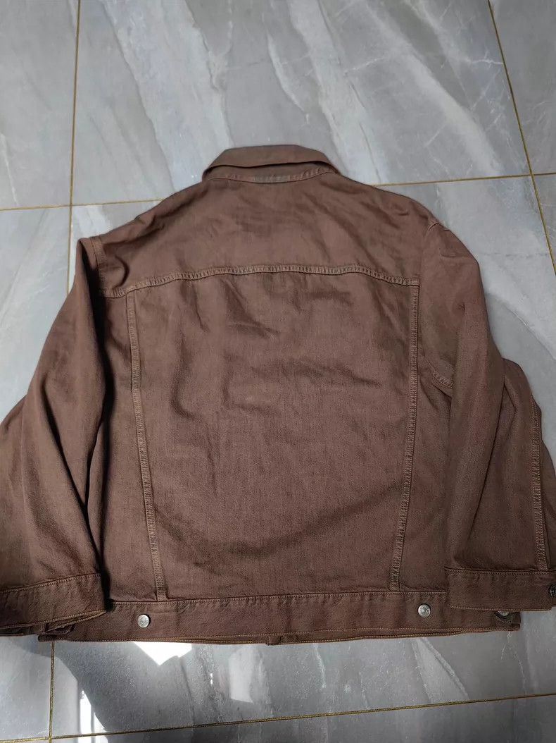 Other Acne Studios Washed mud dyed denim jacket Size US S / EU 44-46 / 1 - 2 Thumbnail