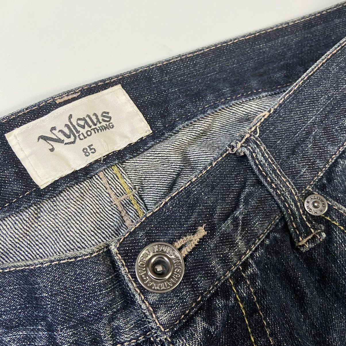Japanese Brand JORTS 🔥 Nylaus Y2K Style Denim Short Pants Size US 30 / EU 46 - 3 Thumbnail