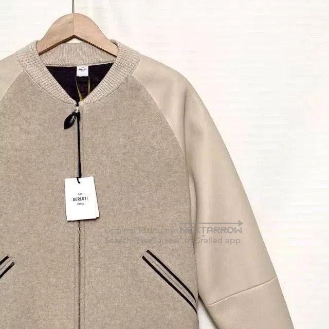 Berluti BERLUTI FW23 Paneled Zip Casual Jacket. Size US L / EU 52-54 / 3 - 3 Thumbnail