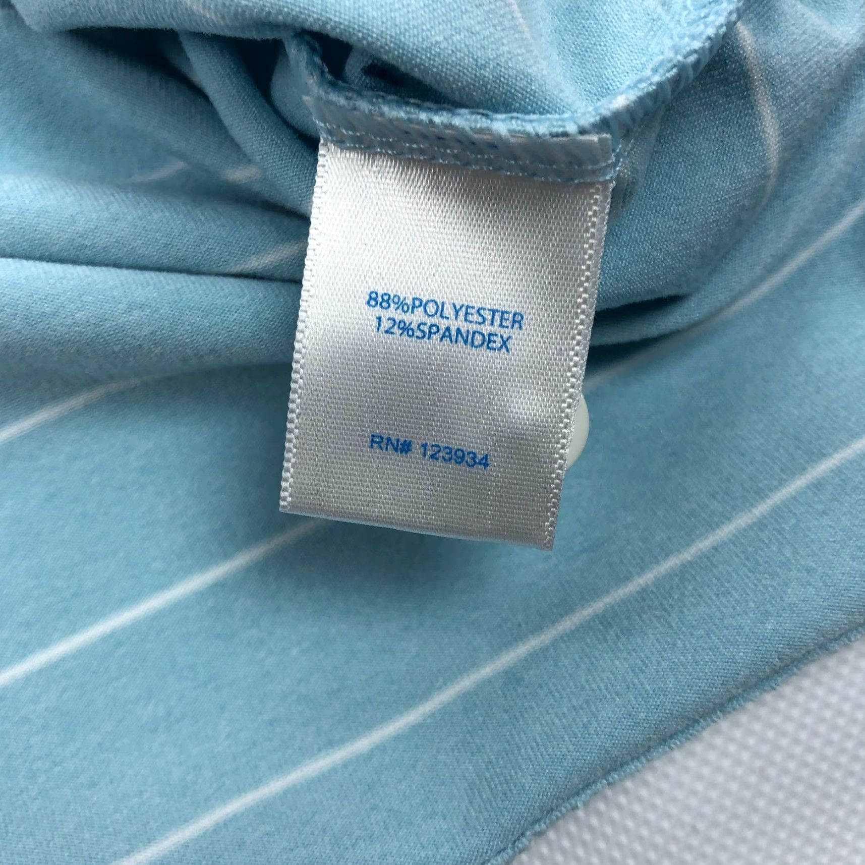 Southern Tide Southern Tide Polo Shirt Mens XL Performance Long Sleeve Blue Stripe Polo Shirt Men XL Blue Stripe Size US XL / EU 56 / 4 - 6 Thumbnail