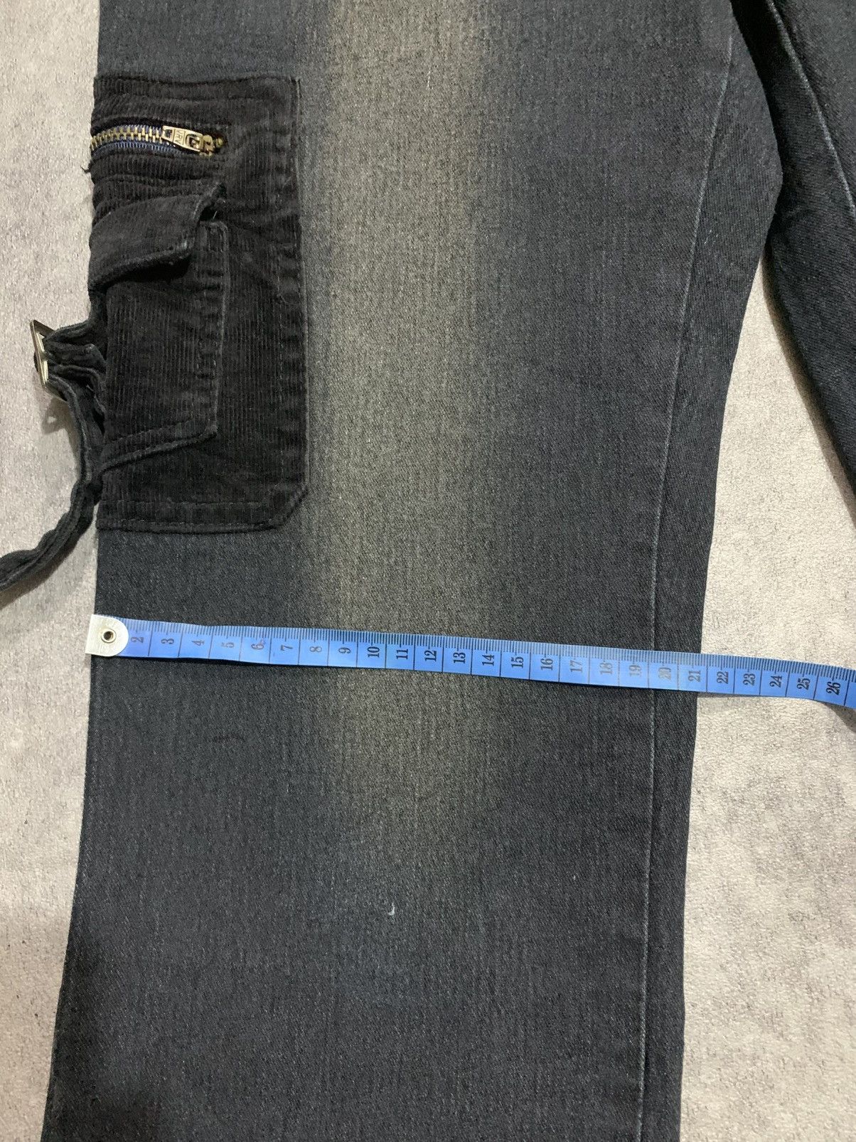 Other Flared jeans multi pocket cargo x if six was nine x vintage Size US 29 - 14 Thumbnail