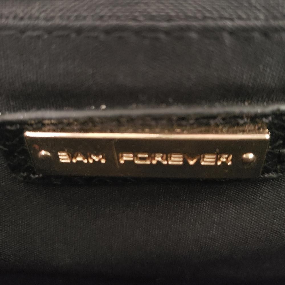 Designer Black Gold Snakeskin 3AM Mini Clutch Size ONE SIZE - 4 Thumbnail