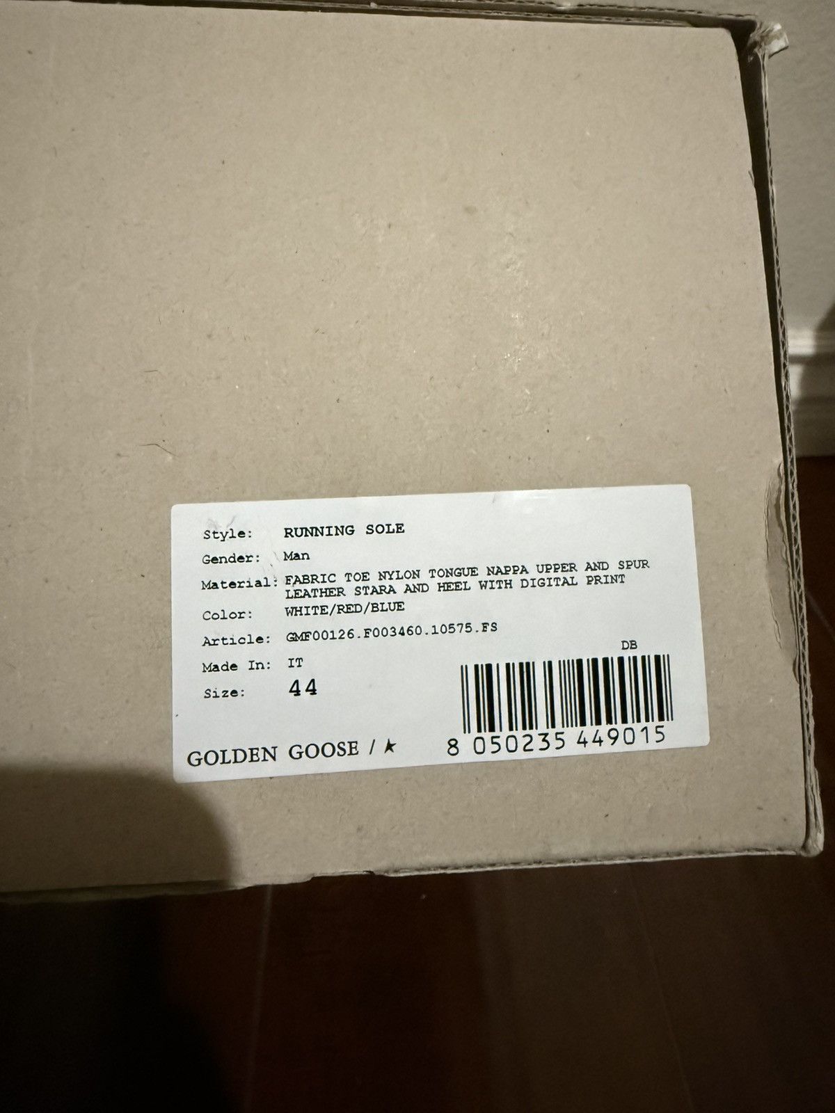 Golden Goose Golden Goose Running Sole Size US 11 / EU 44 - 7 Thumbnail