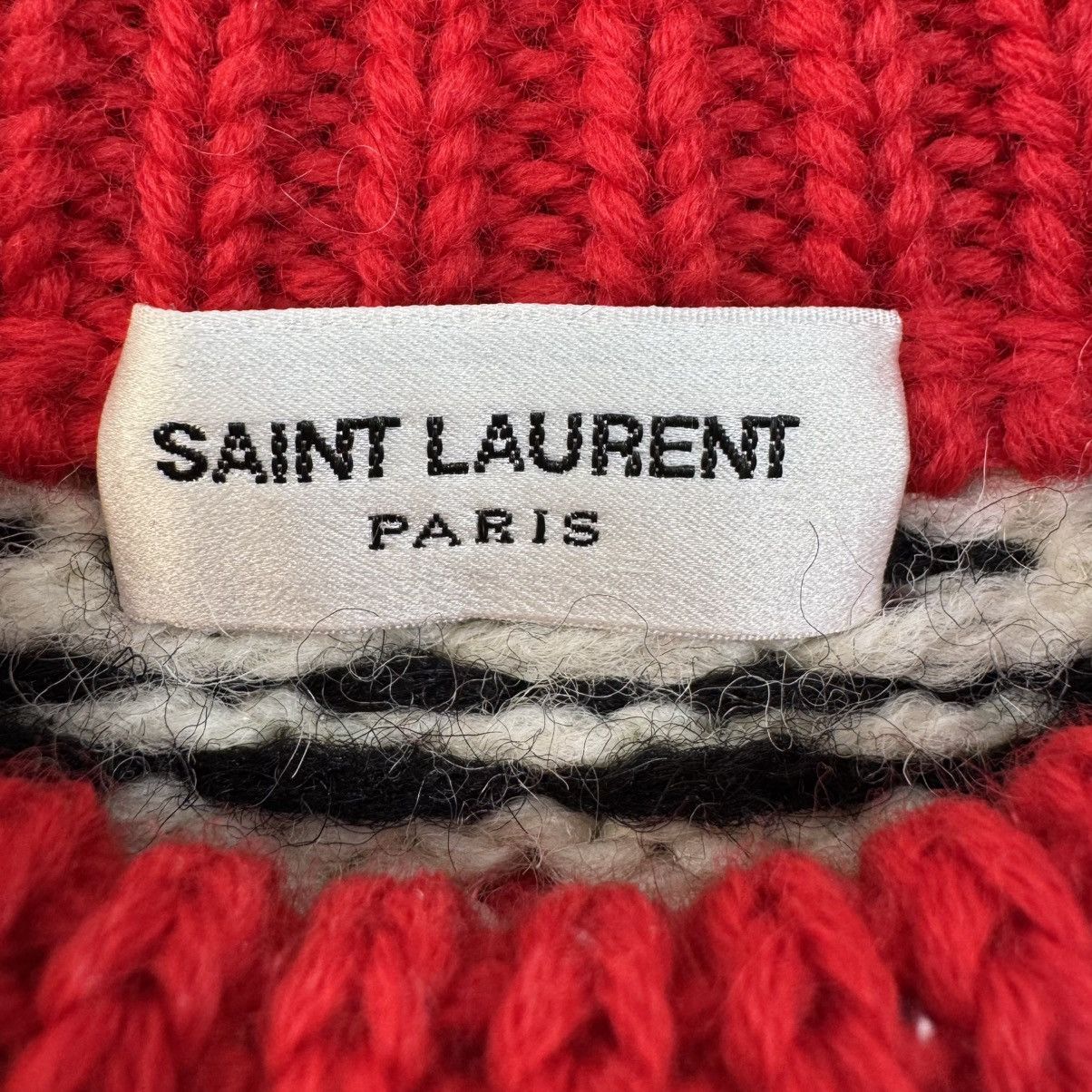 Saint Laurent Paris Saint Laurent 16aw Scales National Style Sweater Size US L / EU 52-54 / 3 - 9 Thumbnail