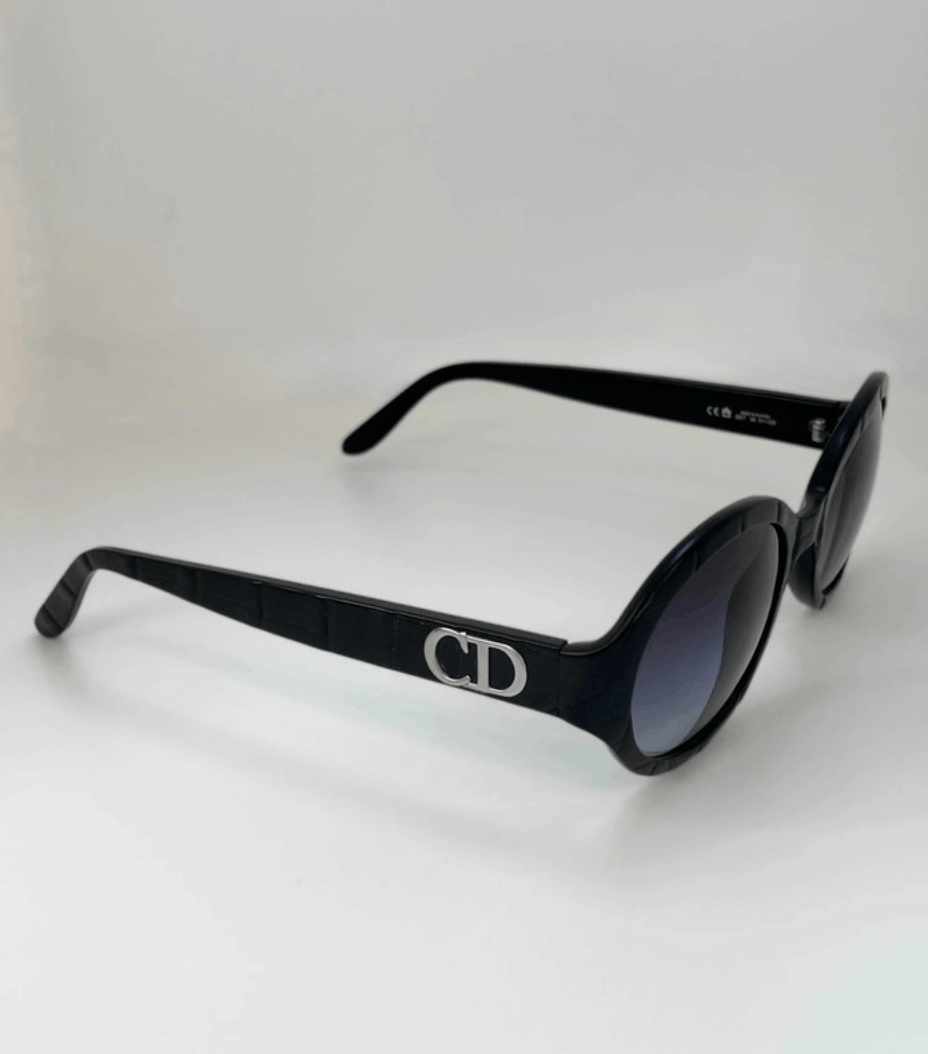 DIOR Sunglasses CD Pop Rectangle Wrap Straps Logo RI945