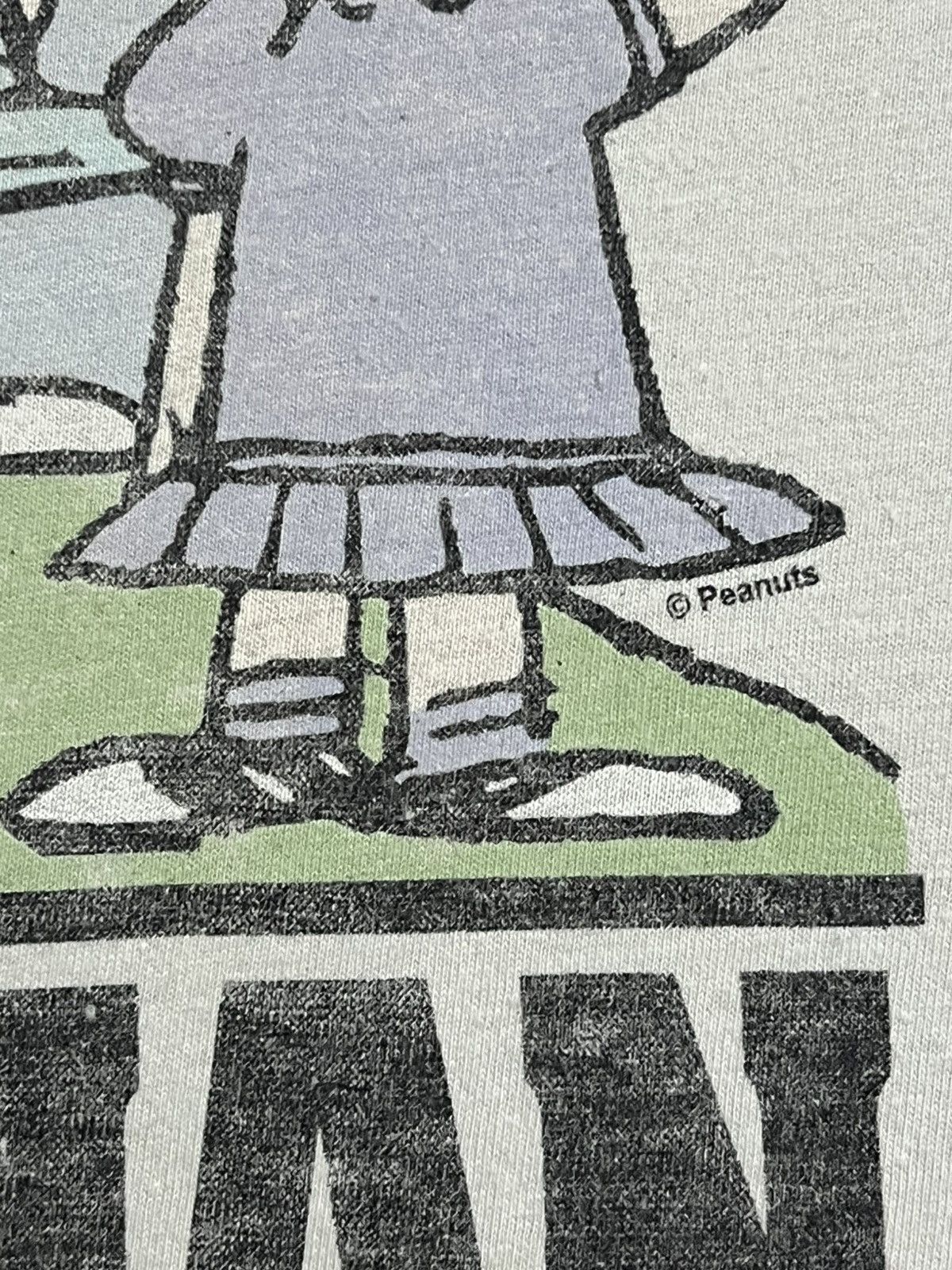 Junk Food Vintage Peanuts Ladies Man Tee Junco L Single Stitch Size US L / EU 52-54 / 3 - 10 Thumbnail