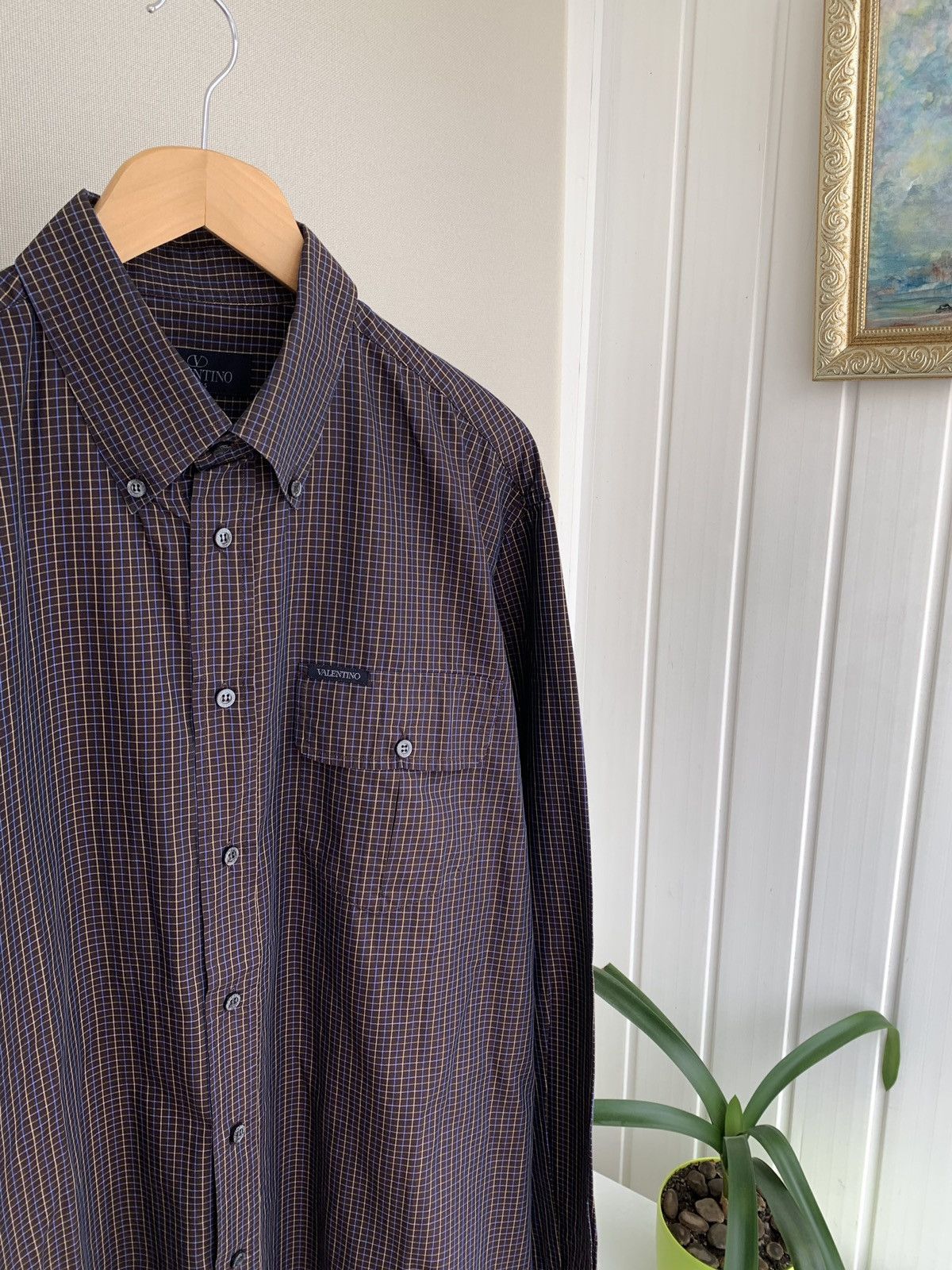 Valentino Valentino Vintage Long Sleeve Button Shirt XL-XXL Size US XL / EU 56 / 4 - 3 Thumbnail