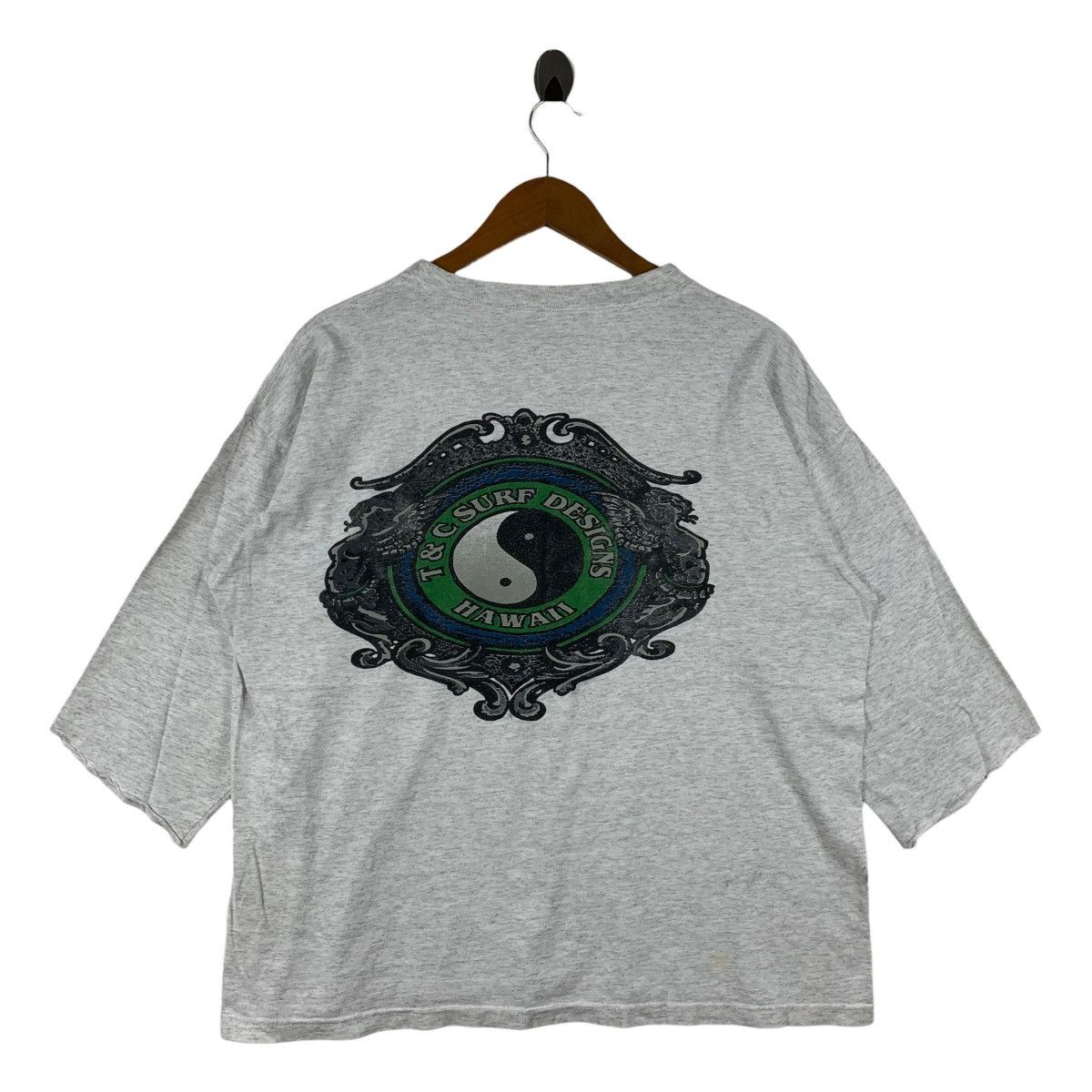 Other Vintage distressed 90s TOWN & COUNTRY big back hit Surf tee Size US L / EU 52-54 / 3 - 1 Thumbnail