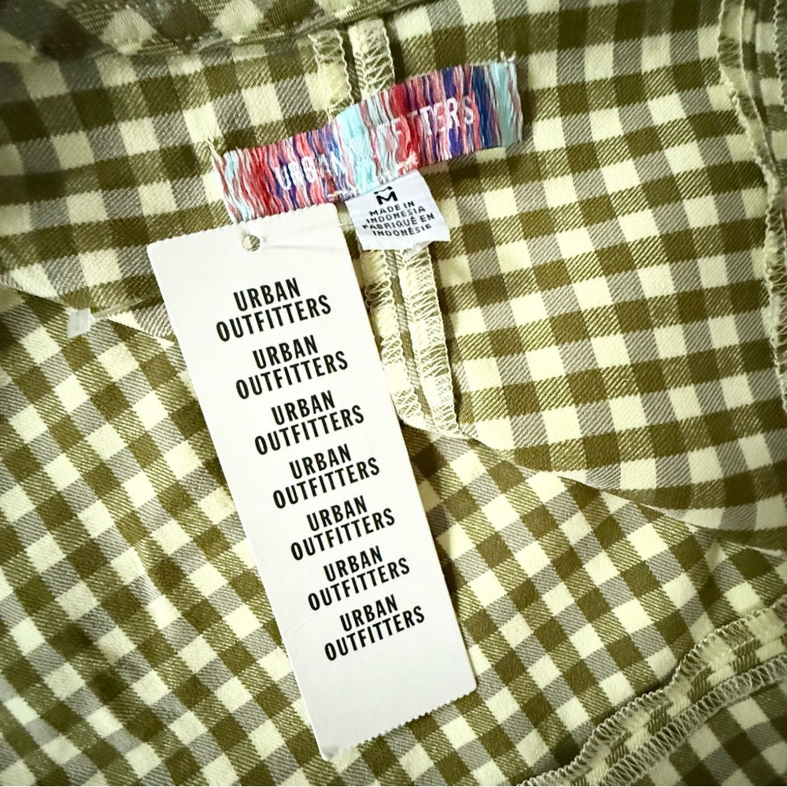 Urban Outfitters Urban Outfitters Margot Strapless Drop Waist Gingham Dress M Size M / US 6-8 / IT 42-44 - 6 Thumbnail