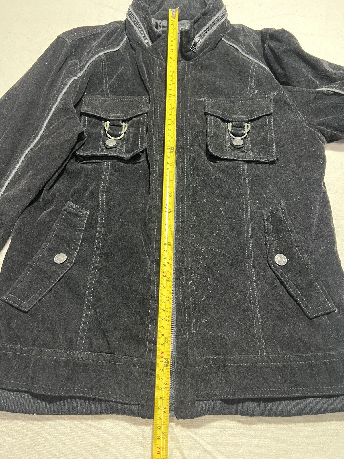 In The Attic In The Attic Gothic Emo Punk Velvet Jacket Size US L / EU 52-54 / 3 - 9 Thumbnail