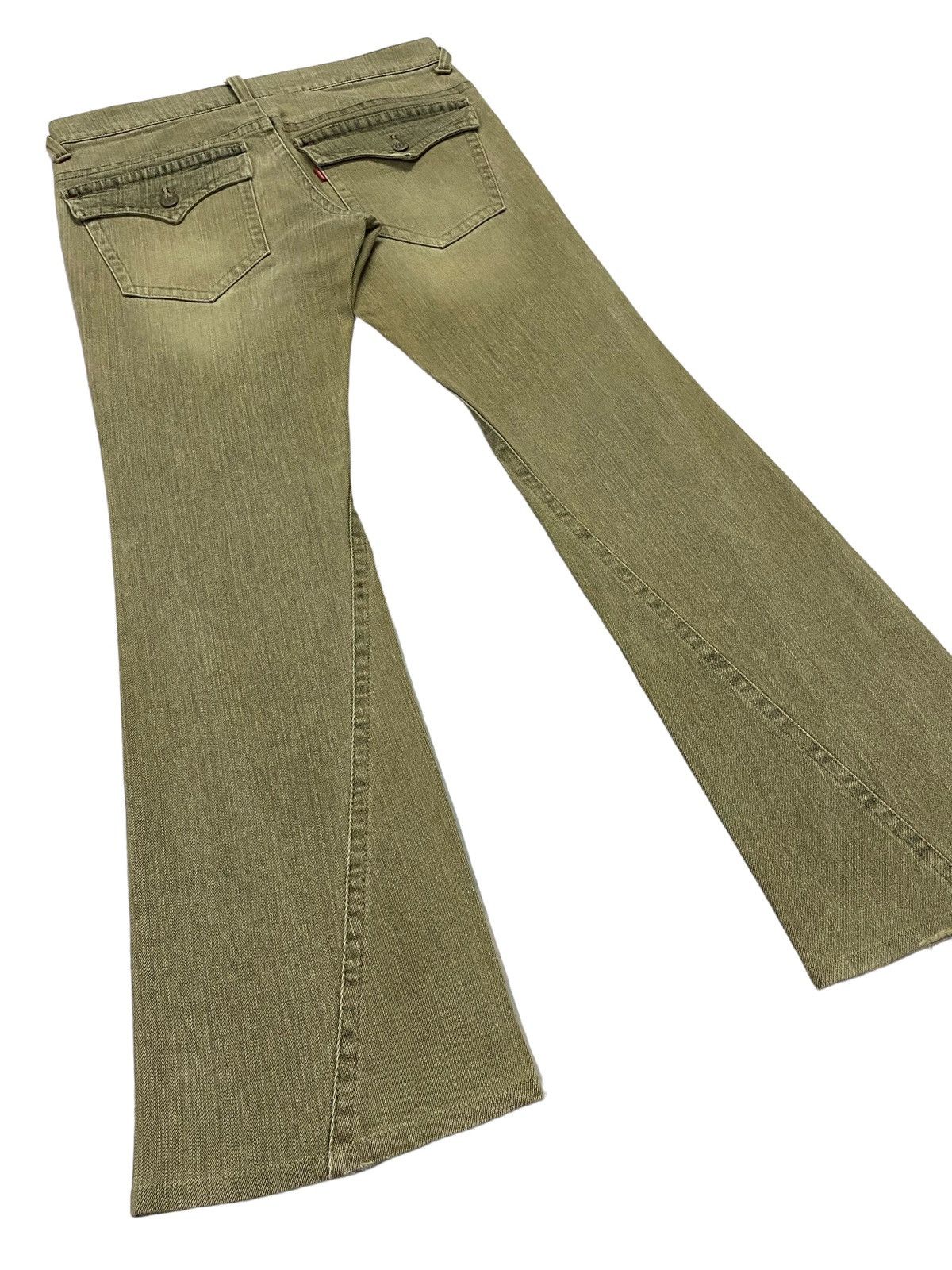 Tornado Mart Tornado Mart Washed Low Rise Flare Denim Jeans Size US 32 / EU 48 - 20 Thumbnail