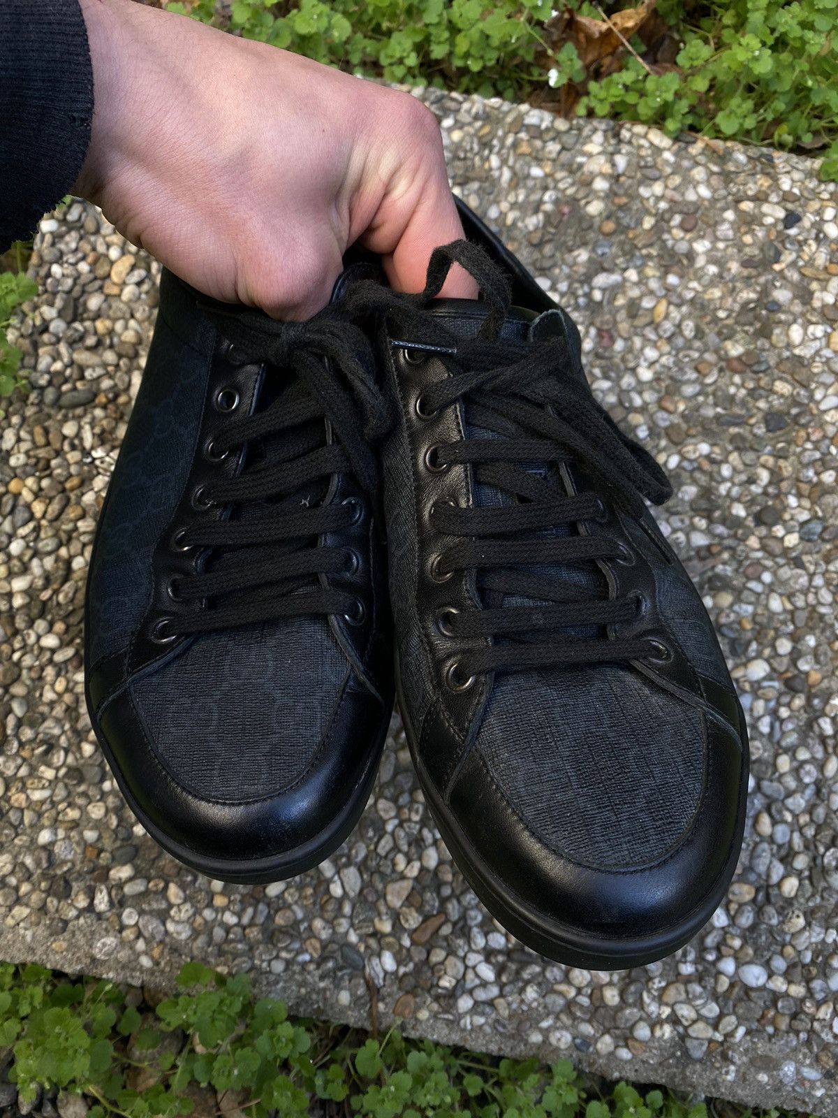 Gucci Monogram Low Sneakers