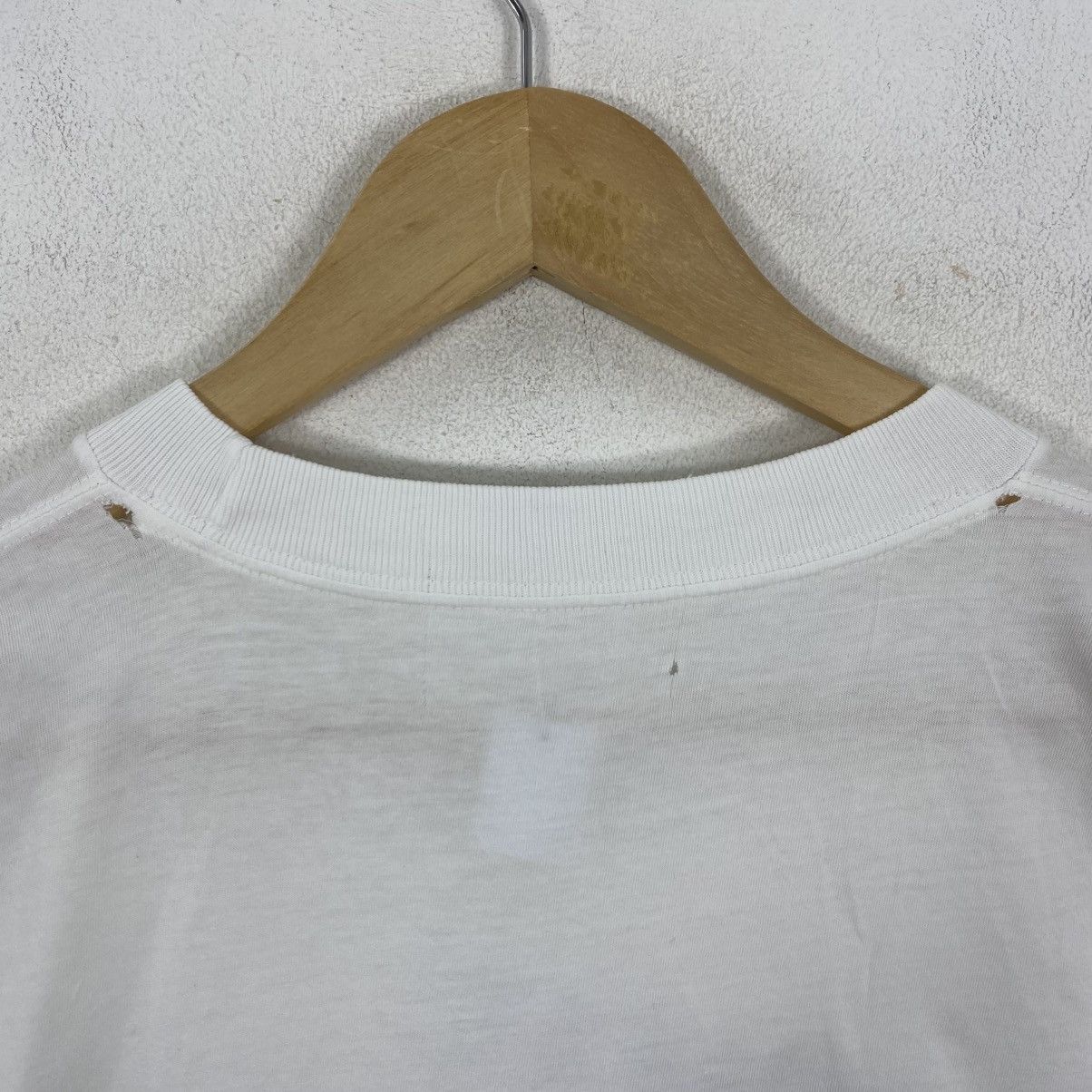 Vintage 80s Hollywood Mickey Minnie Disney Vtg Tee White L Size US L / EU 52-54 / 3 - 5 Thumbnail