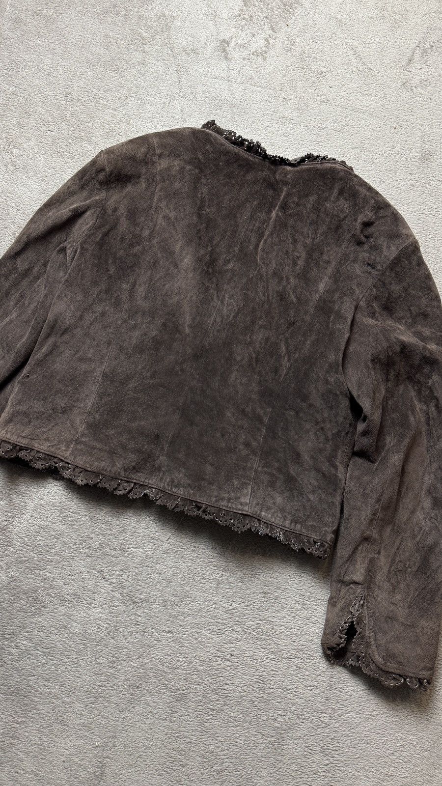 Genuine Leather 00s Leather Jacket Japan IfSixWasNine PPFM Balmain Style Size M / US 6-8 / IT 42-44 - 5 Thumbnail